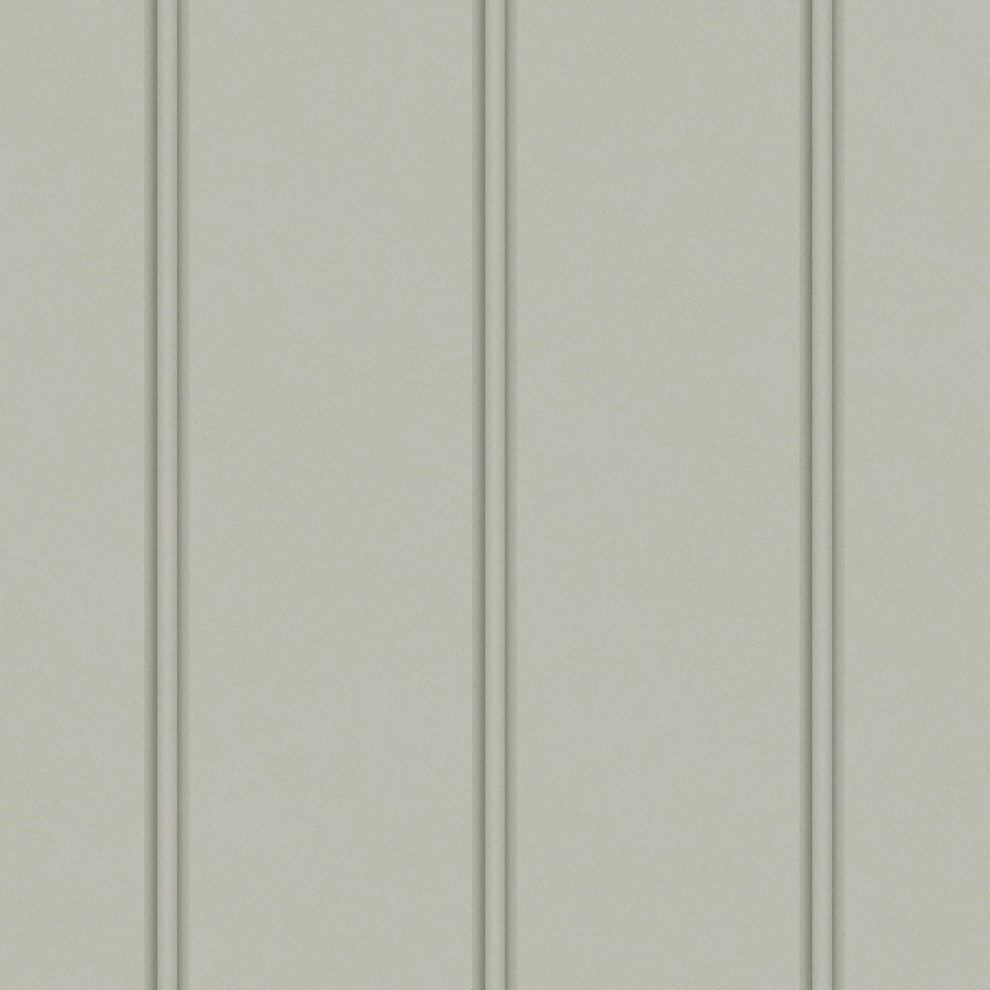 Laura Ashley Sage Chalford Wood panel effect Smooth Wallpaper