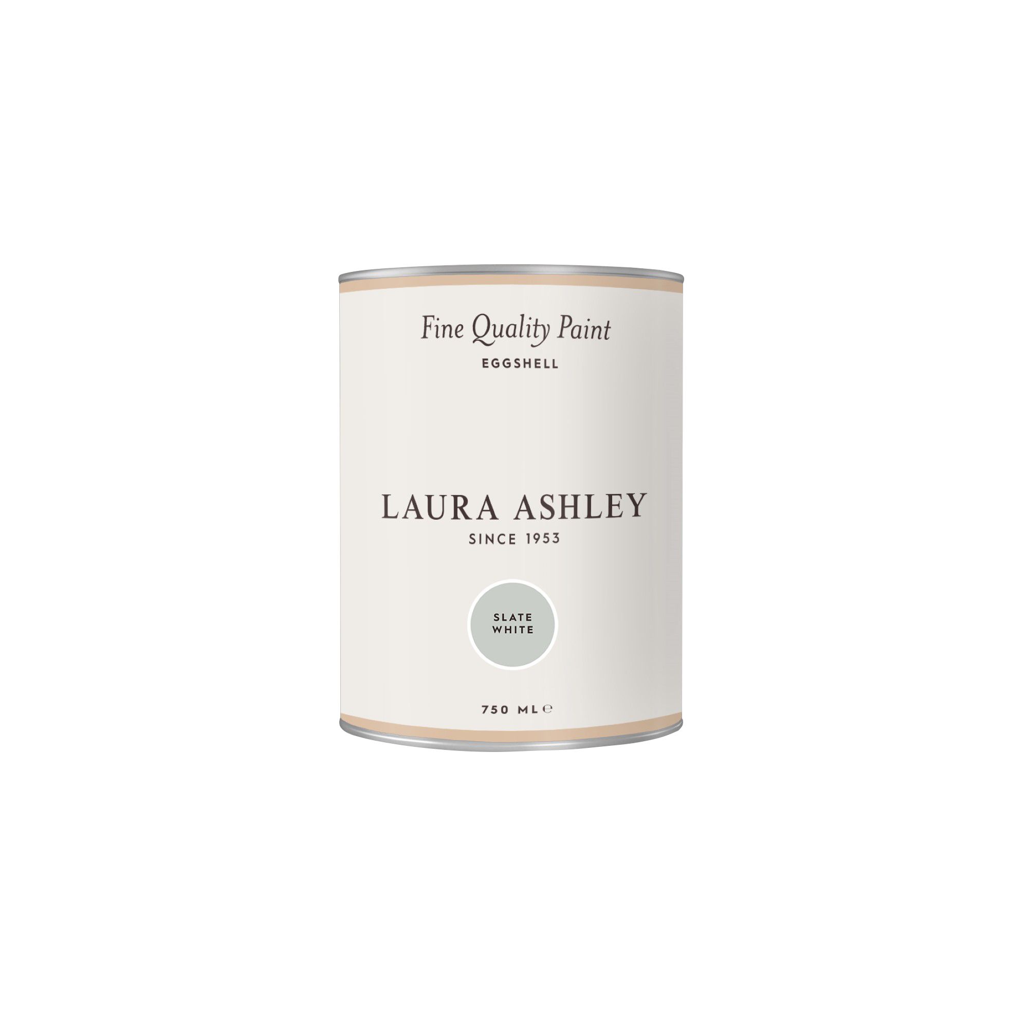 Laura Ashley Slate White Eggshell Emulsion paint, 750ml