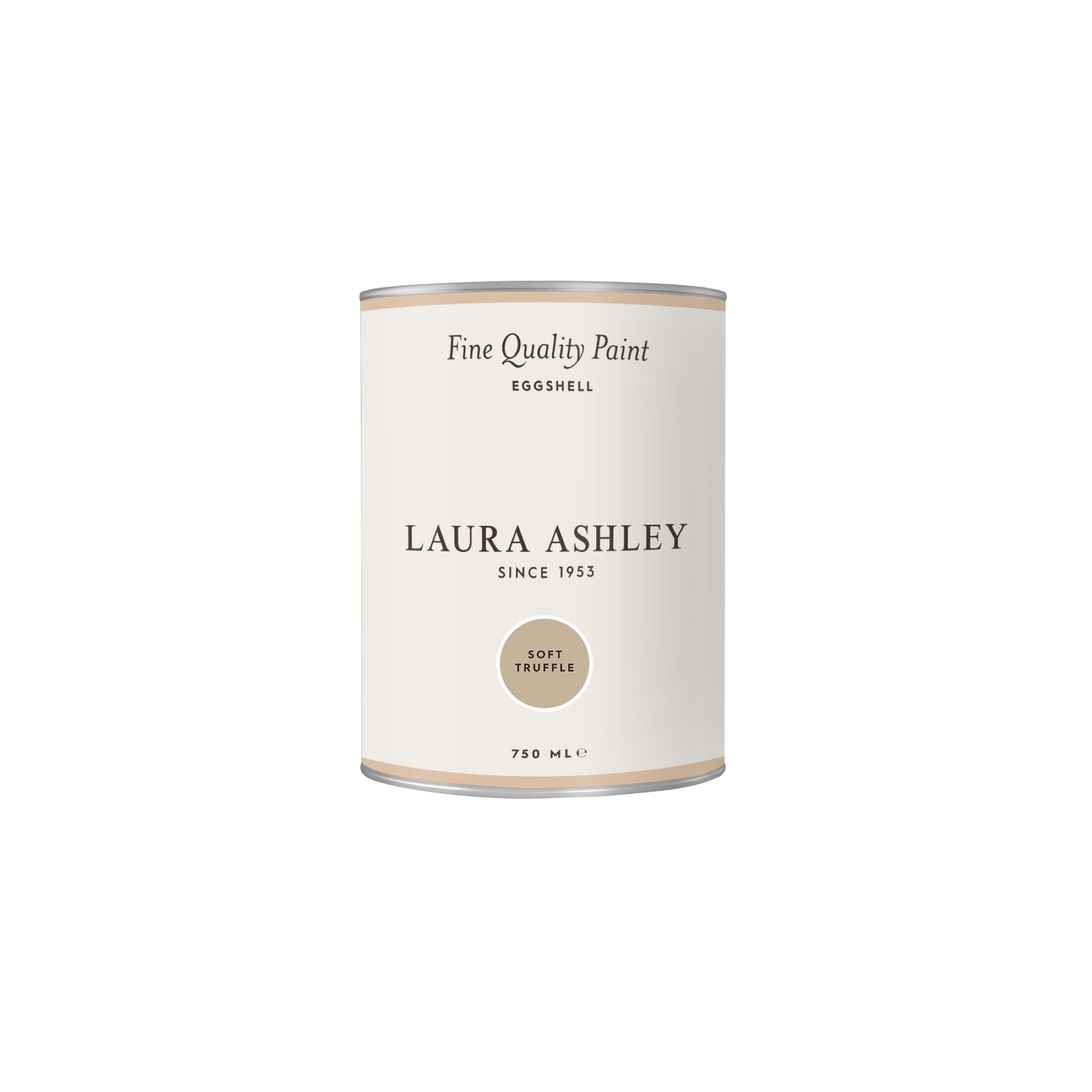 Laura Ashley Soft Truffle Eggshell Emulsion paint, 750ml