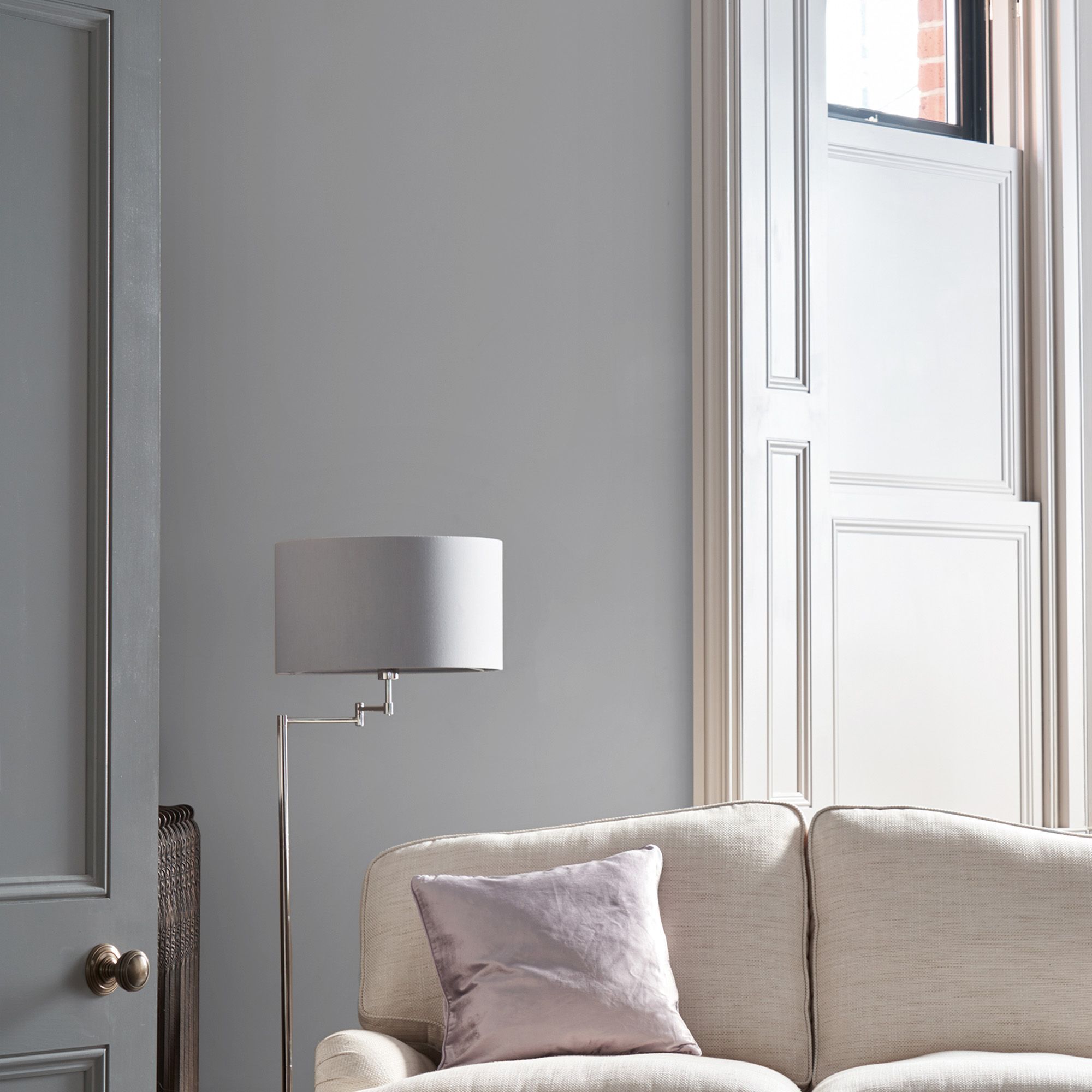 Laura Ashley Sugared Grey Matt Emulsion paint, 5L