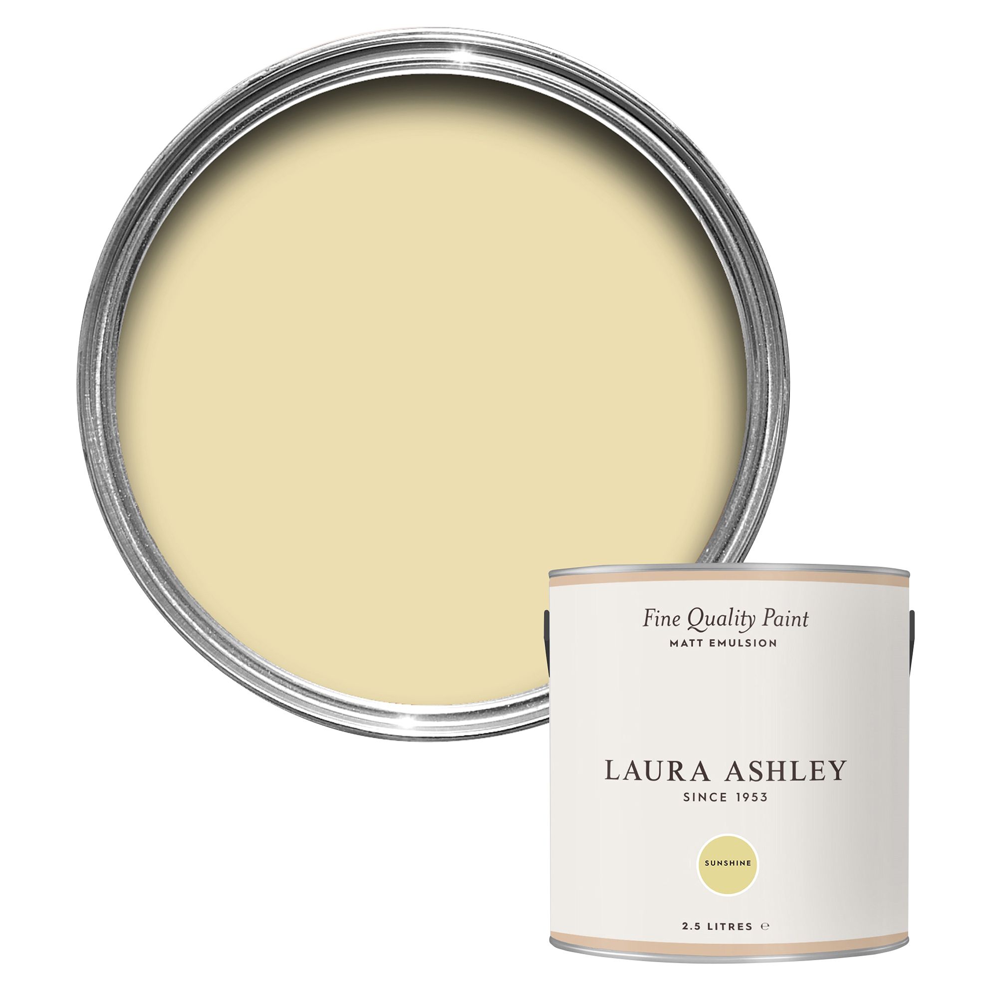 Laura Ashley Sunshine Matt Emulsion paint, 2.5L