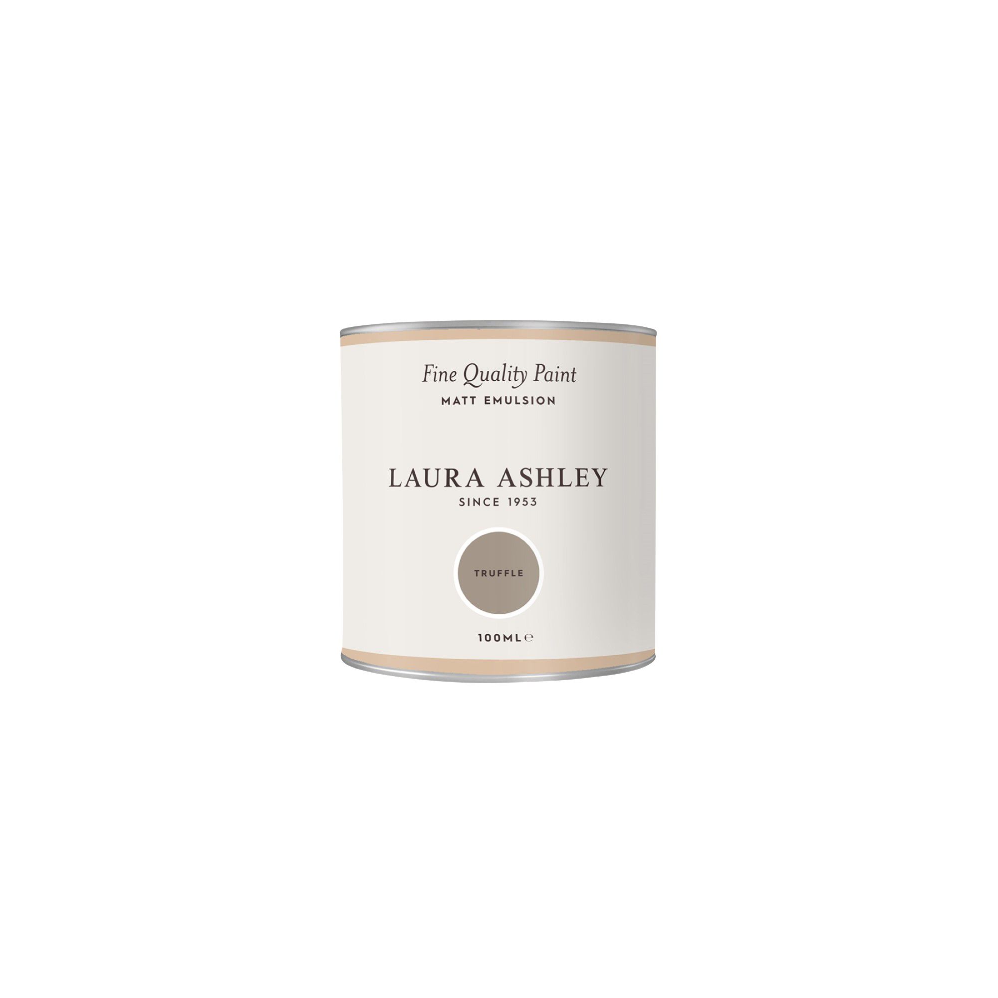 Laura Ashley Truffle Matt Emulsion paint, 100ml