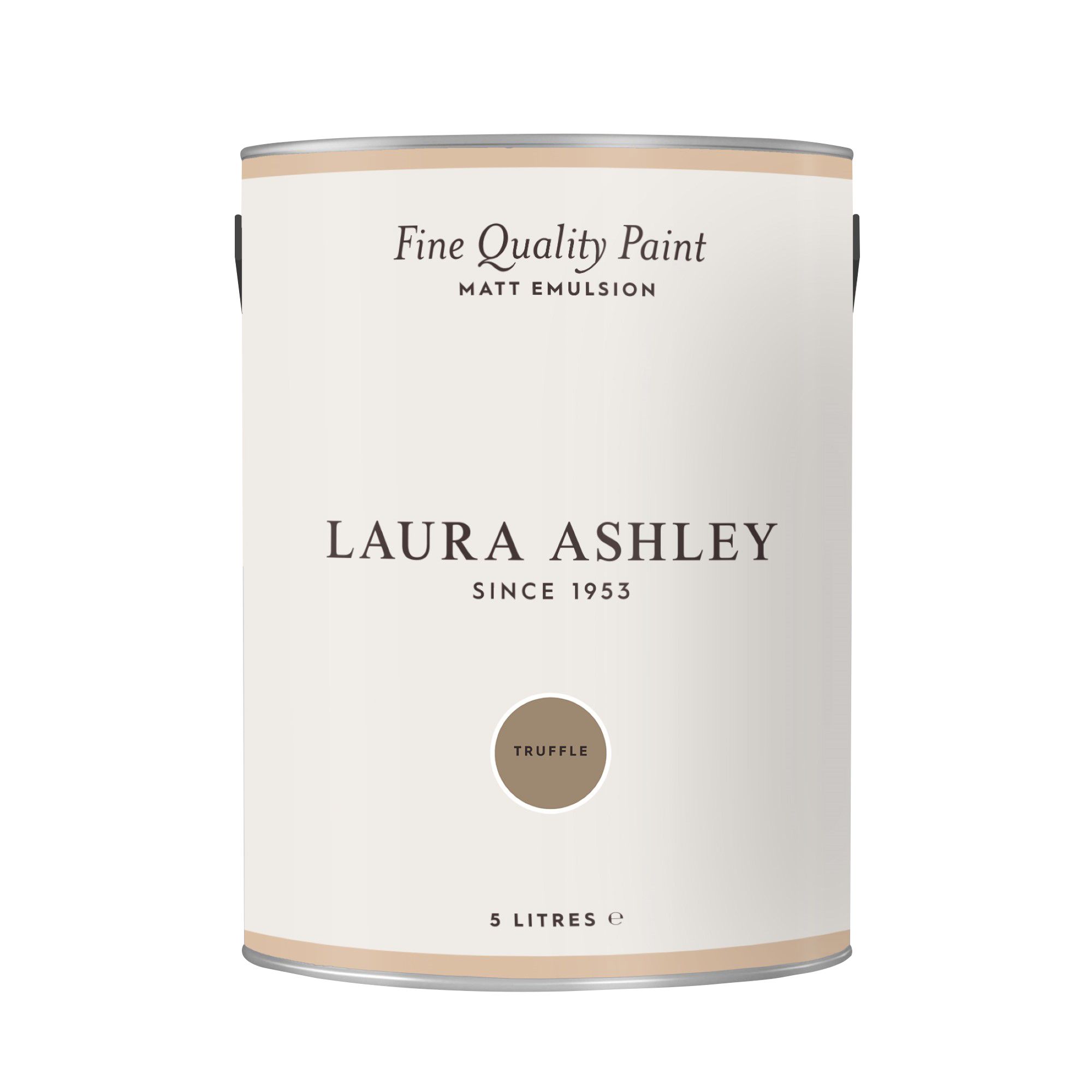 Laura Ashley Truffle Matt Emulsion paint, 5L