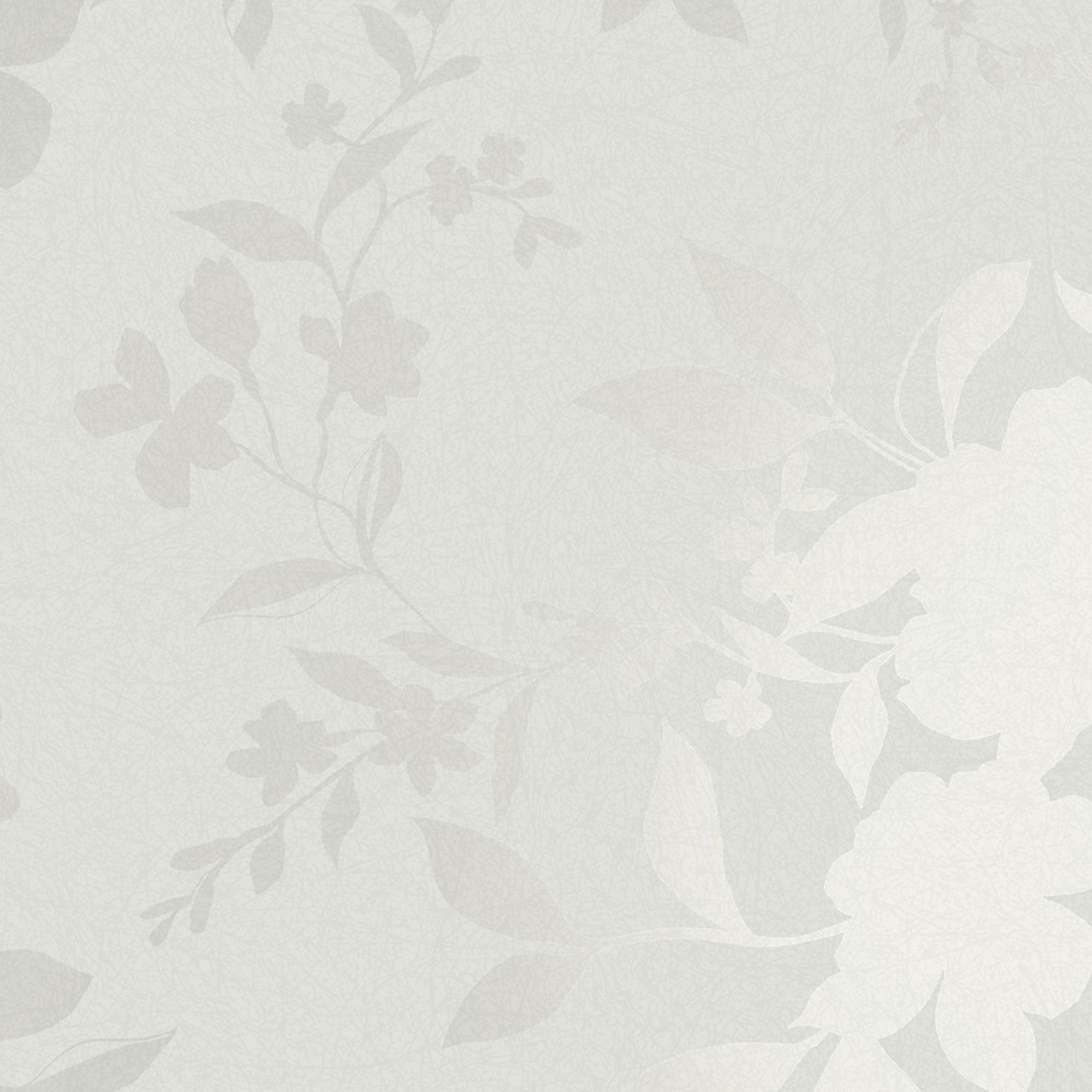 Laura Ashley Westbourne Silver Floral Smooth Wallpaper Sample