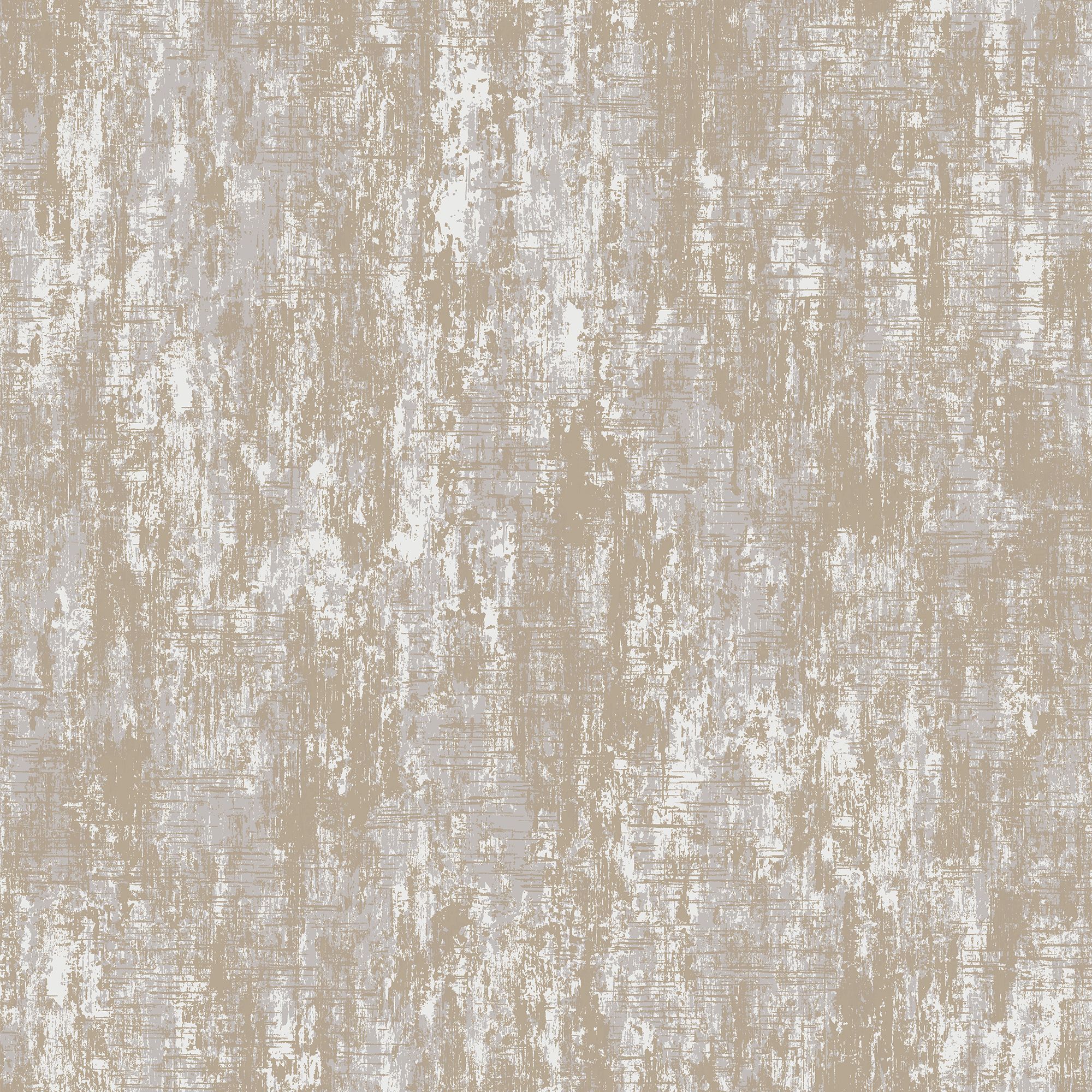 Laura Ashley Whinfell Champagne Metallic effect Industrial Smooth Wallpaper Sample