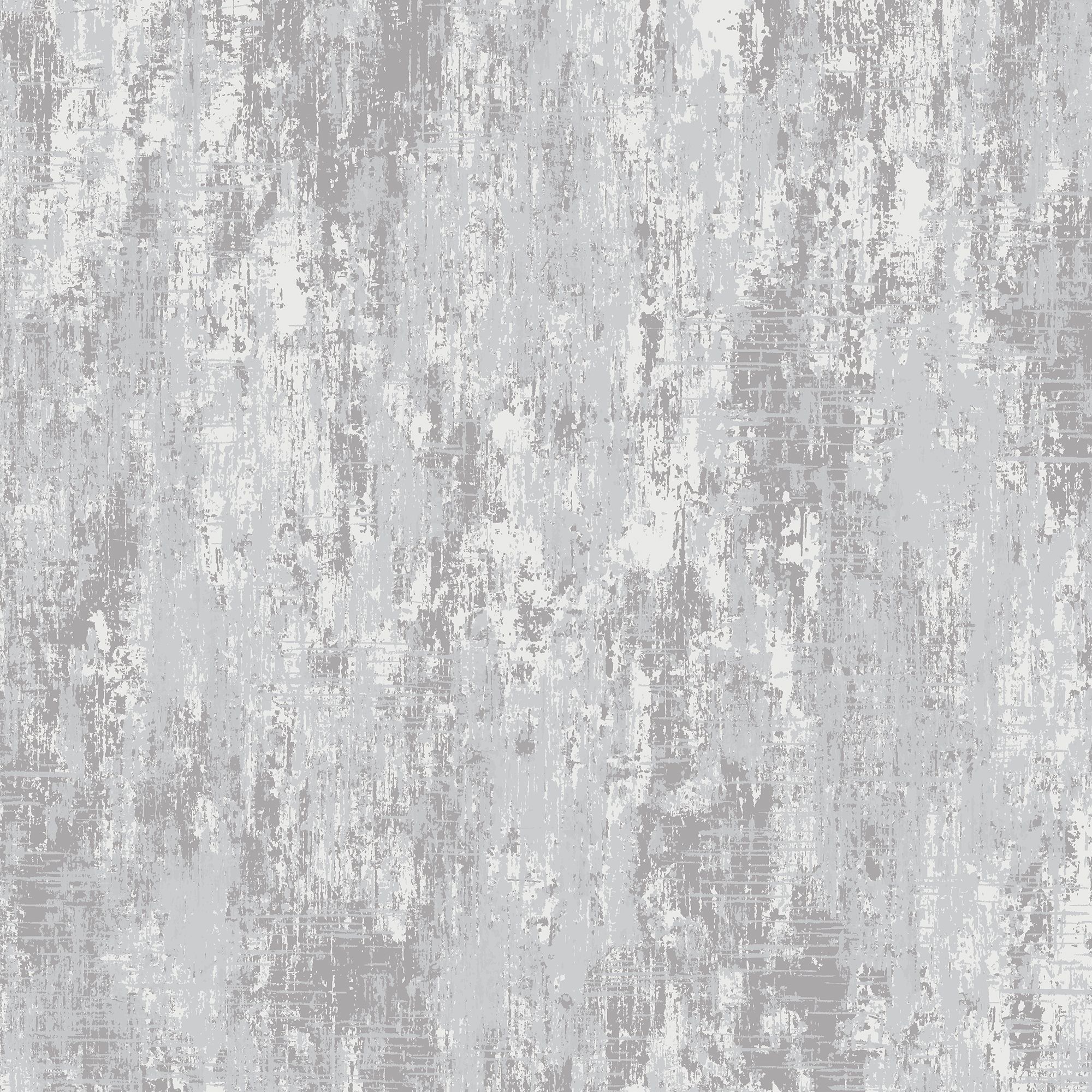 Laura Ashley Whinfell Silver Metallic effect Industrial Smooth Wallpaper Sample