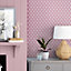 Laura Ashley Whitebrook Purple Motif Smooth Wallpaper Sample