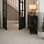 Laura Ashley Wicker Steel Grey Matt Patterned Ceramic Wall & floor Tile Sample
