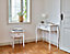 Lautner White 1 Drawer Dressing table (H)800mm (W)1000mm (D)400mm