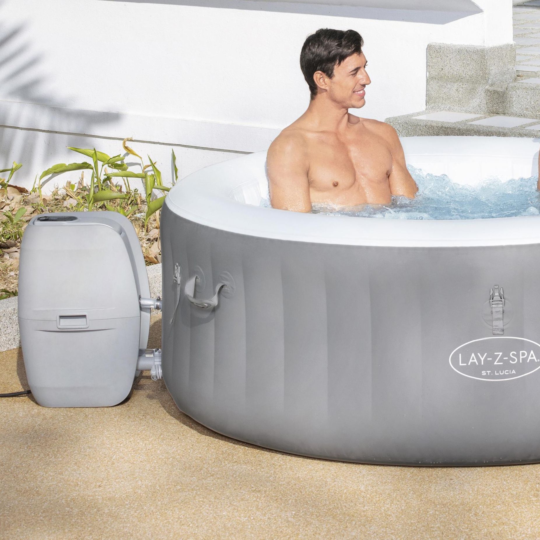 Lay-Z-Spa St.Lucia 3 person Inflatable hot tub