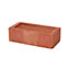 LBC Rough Red Frogged Common brick (L)215mm (W)102.5mm (H)65mm