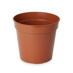 Lei Terracotta Plastic Round Grow pot (Dia)18cm