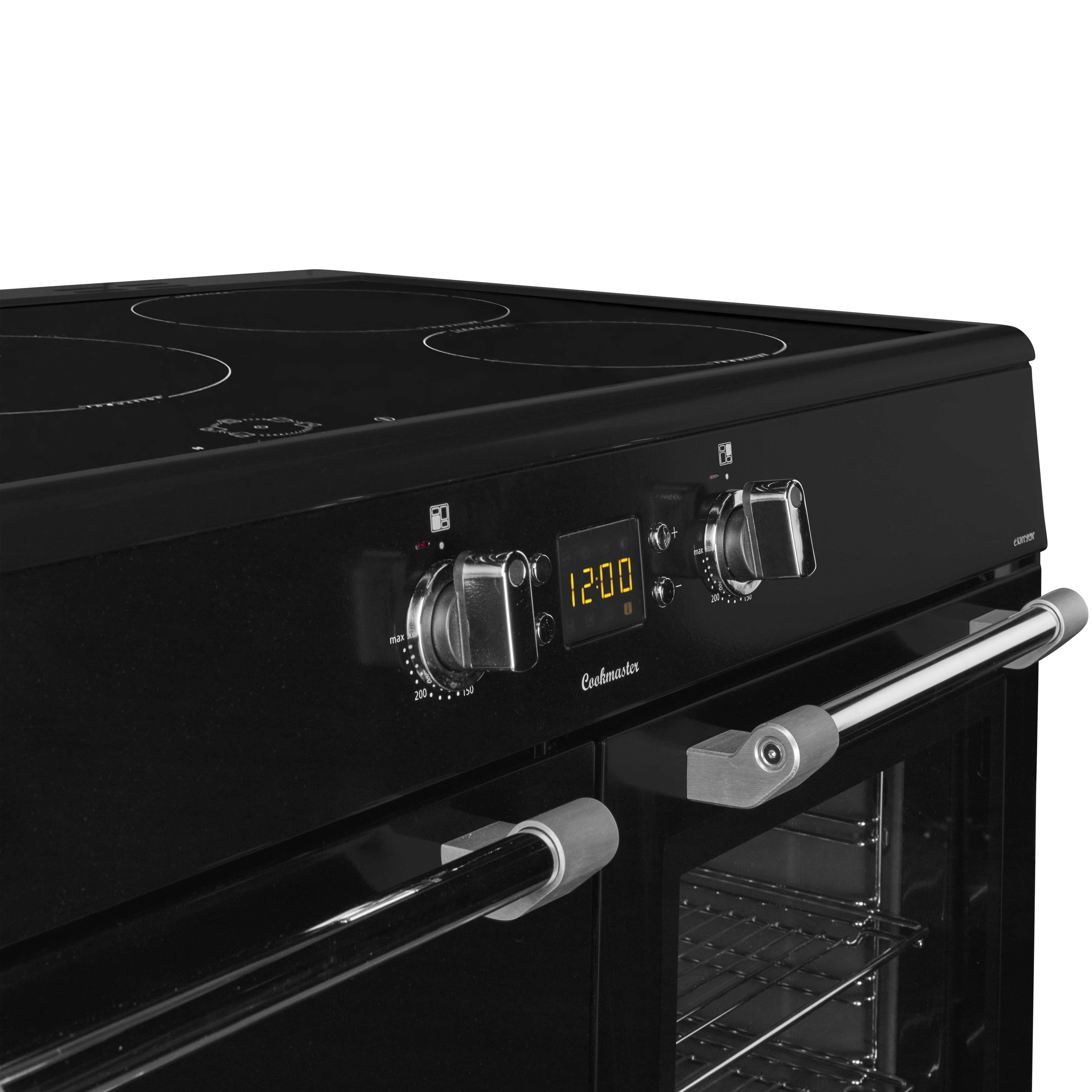 Leisure CK100D210K Freestanding Electric Range cooker with Induction Hob - Black