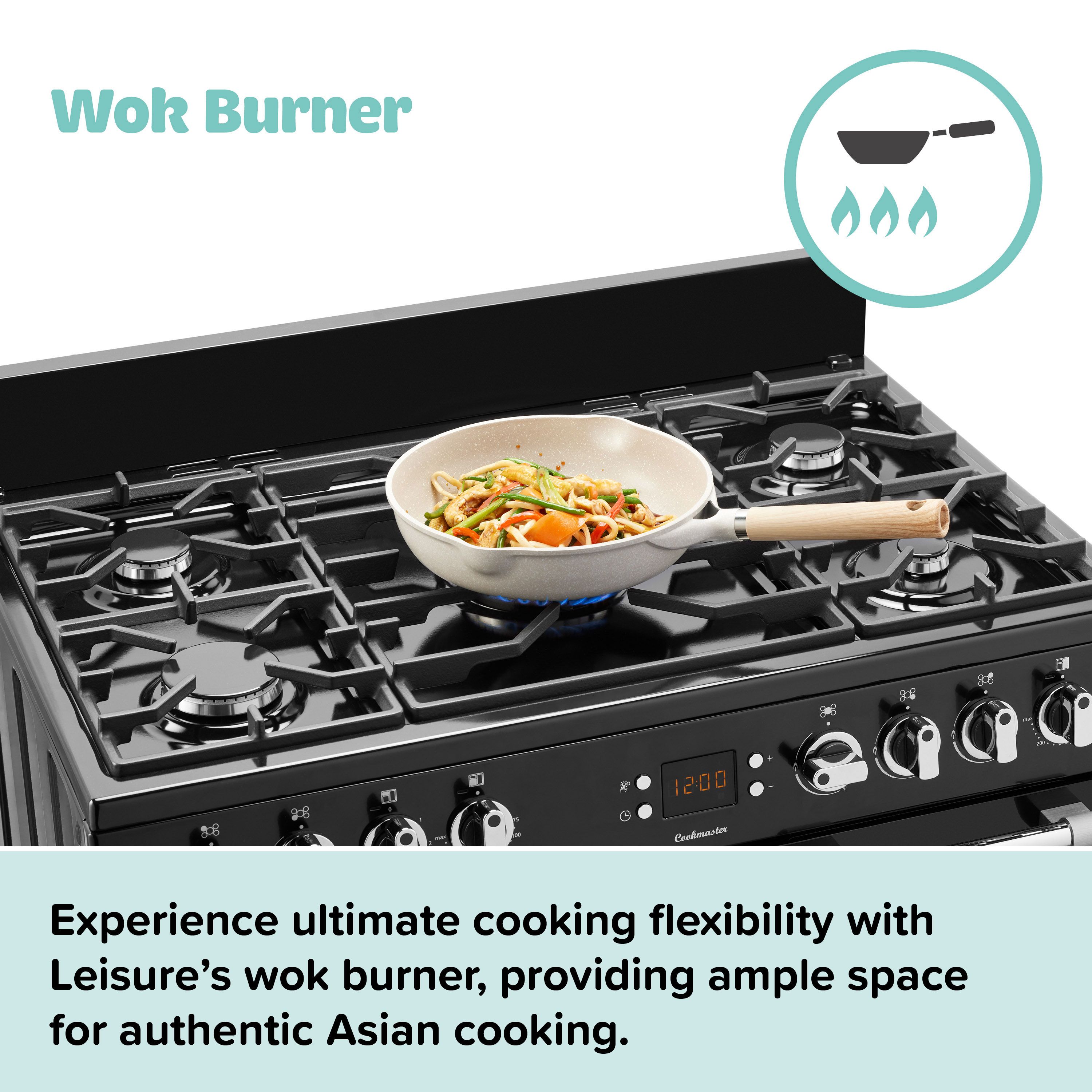 Leisure CK100G232K Freestanding Gas Range cooker with Gas Hob
