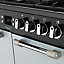 Leisure CK90F232B Freestanding Electric Range cooker with Gas Hob