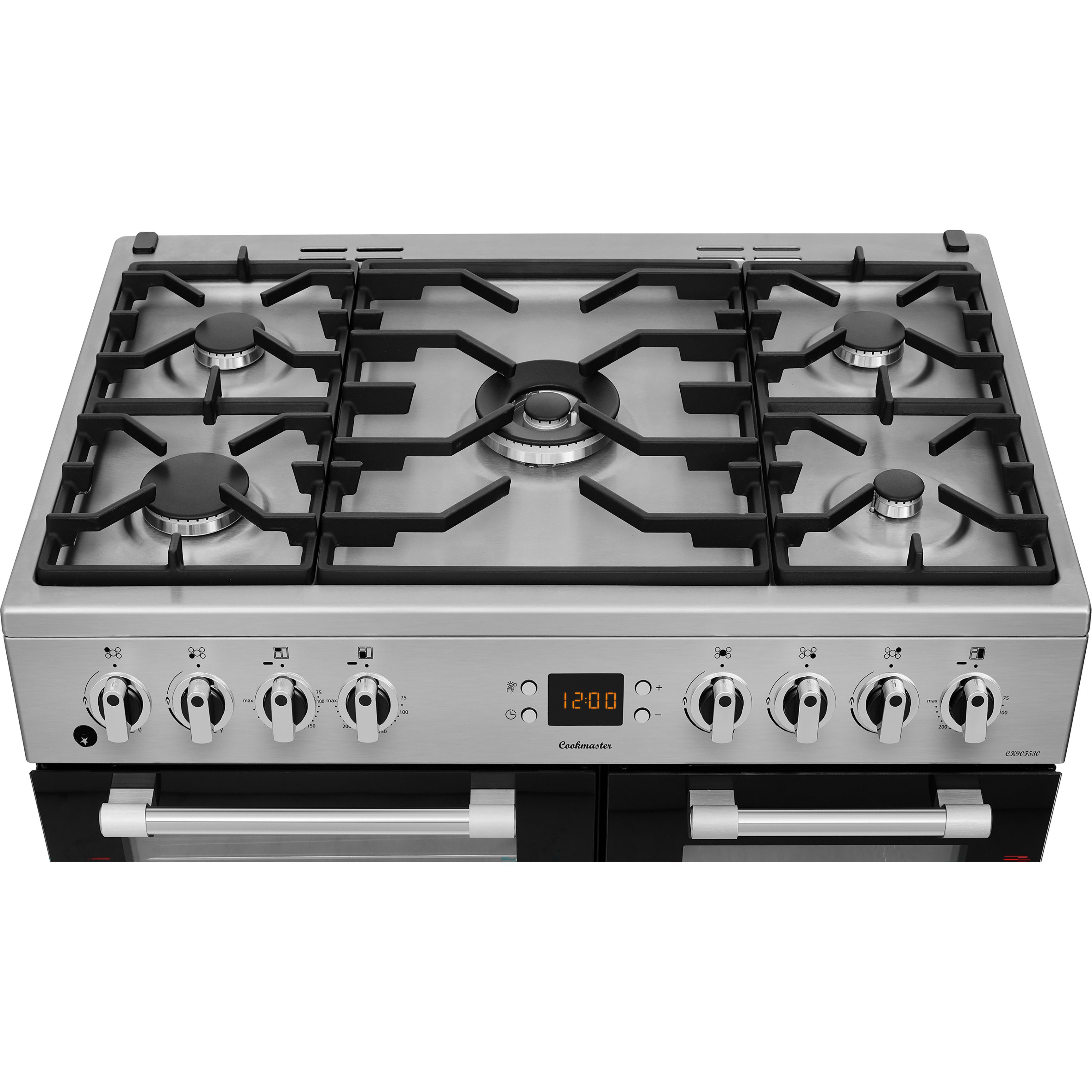 Leisure CK90F530X Freestanding Electric Range cooker - Gloss inox stainless steel effect