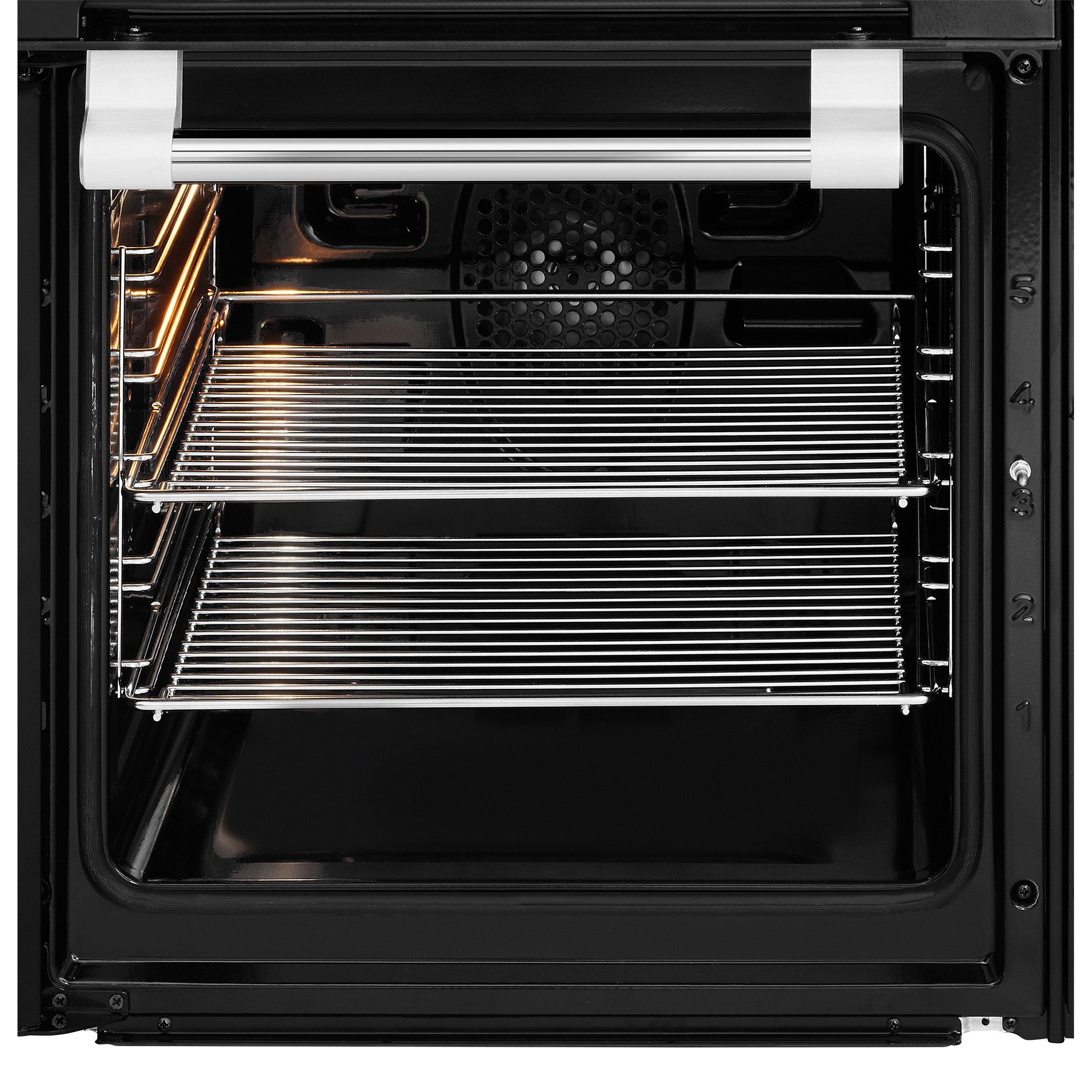 Leisure CK90F530X Freestanding Electric Range cooker - Gloss inox stainless steel effect