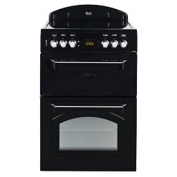 Leisure Cookmaster CLA60CEK Double Cooker with Ceramic Hob