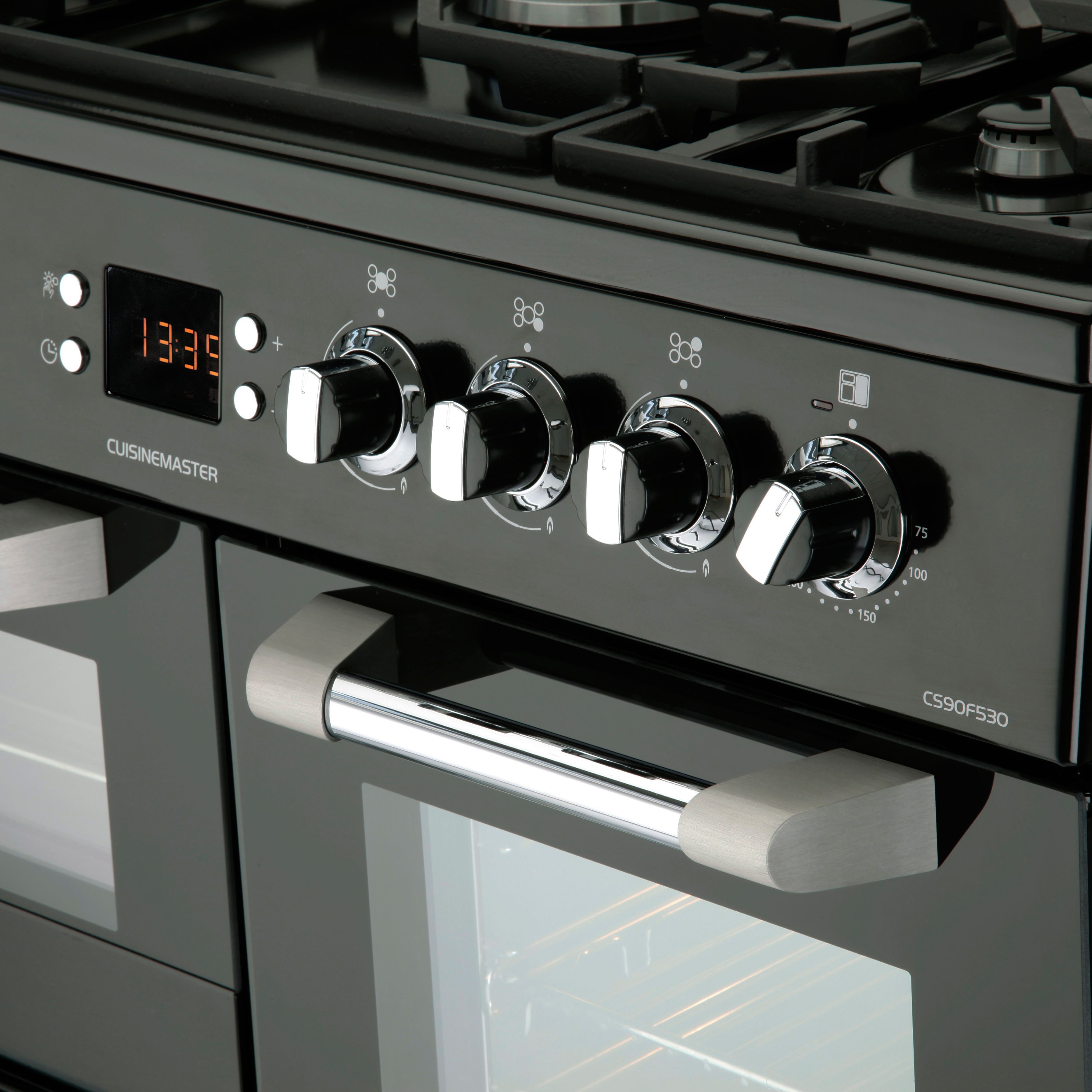 Leisure CS90F530K Freestanding Electric Range cooker with Gas Hob