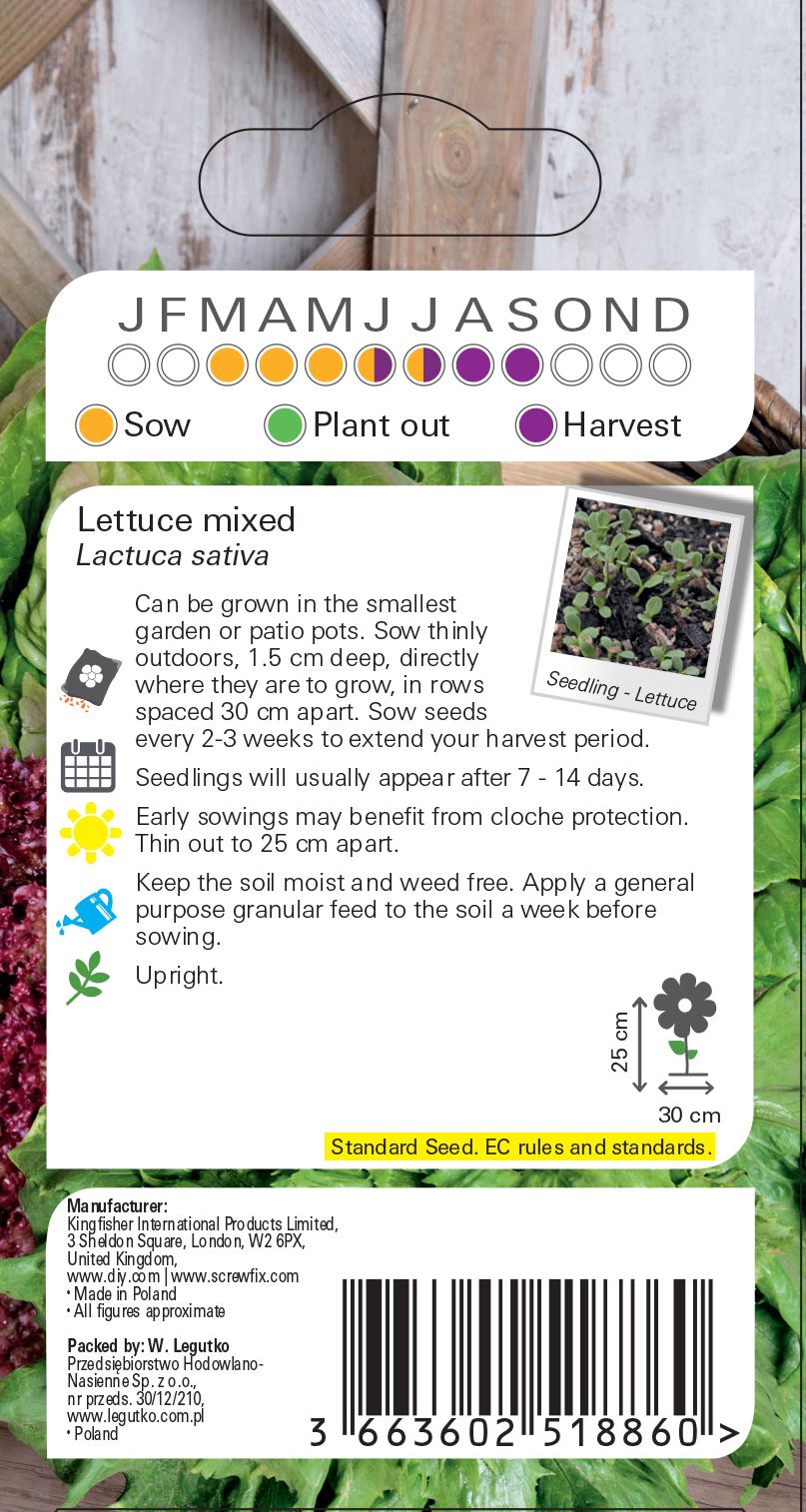 Lettuce mixed Lettuce Seed