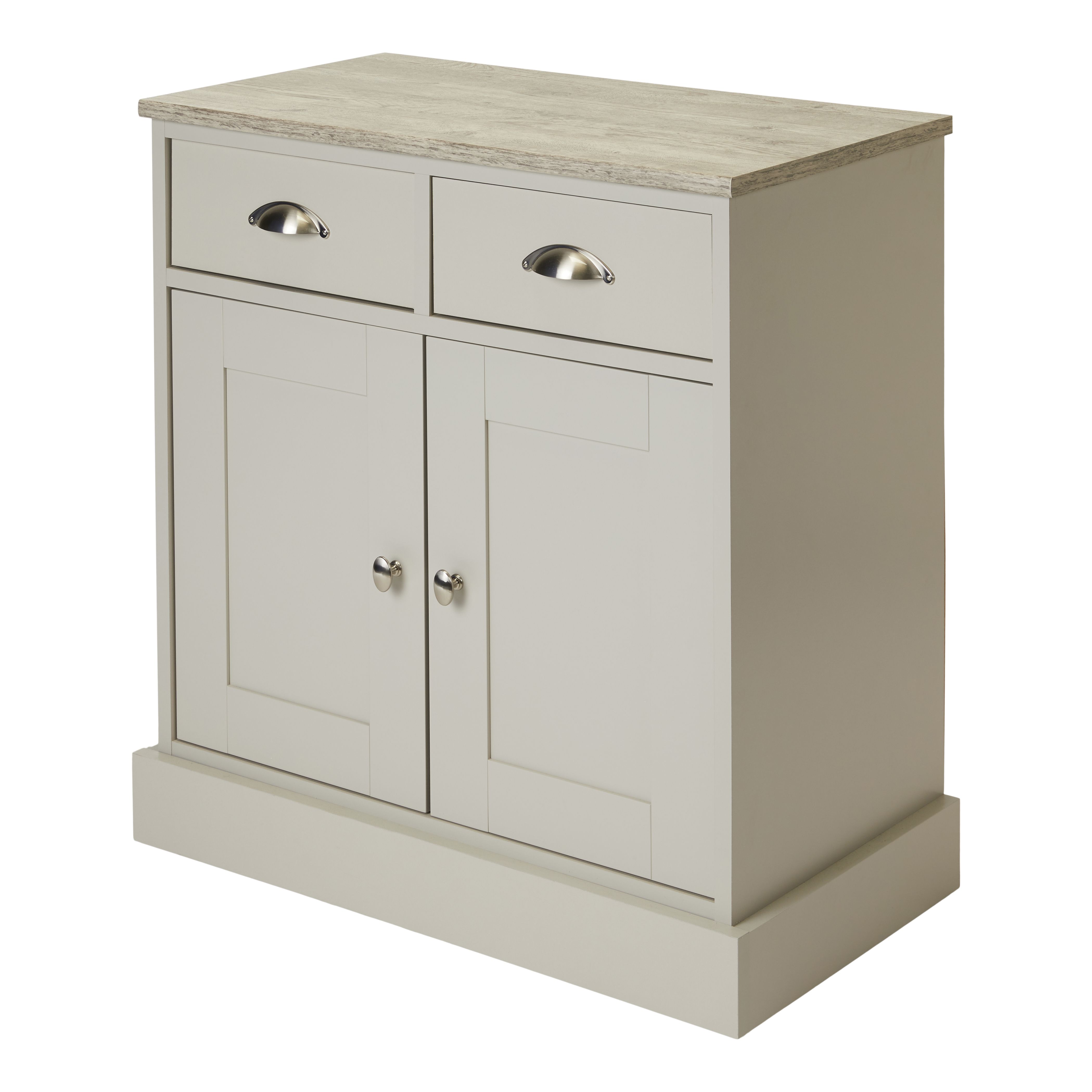 Light grey store oak sideboard