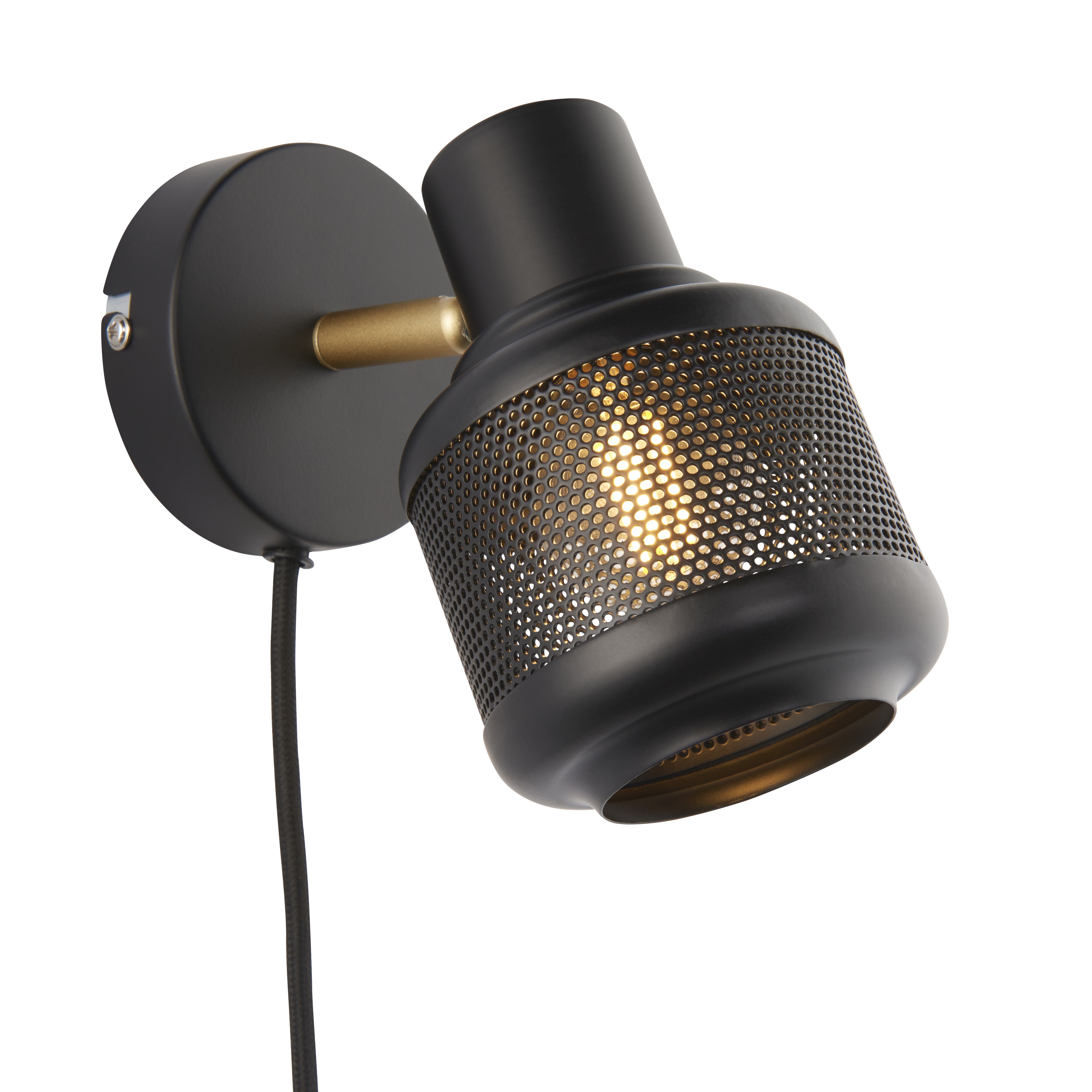 Leven Satin Plug-in Wall light 101549
