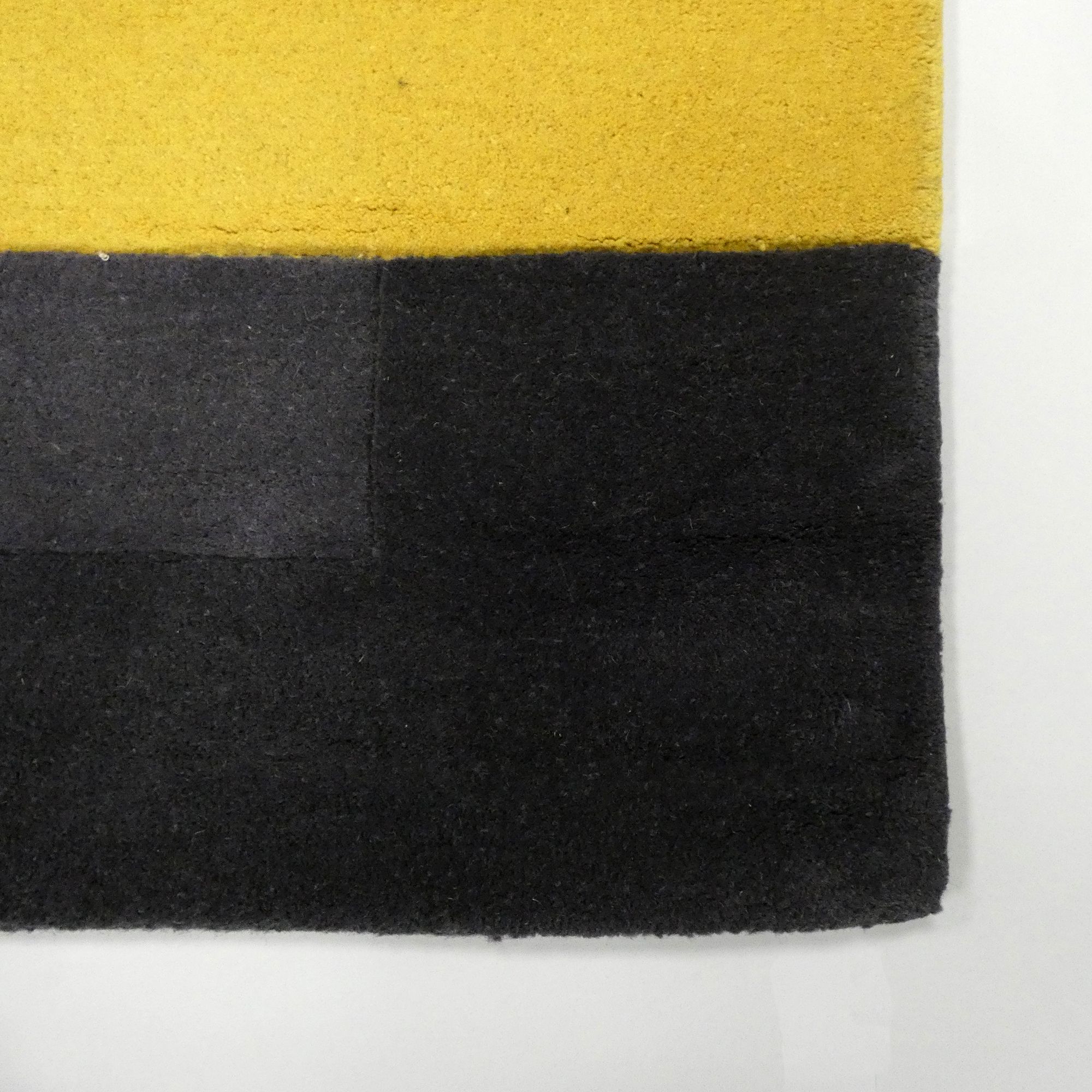 Lexus Grey & Yellow Block Rug 230cmx160cm