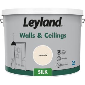 Leyland Magnolia Silk Emulsion paint, 10L