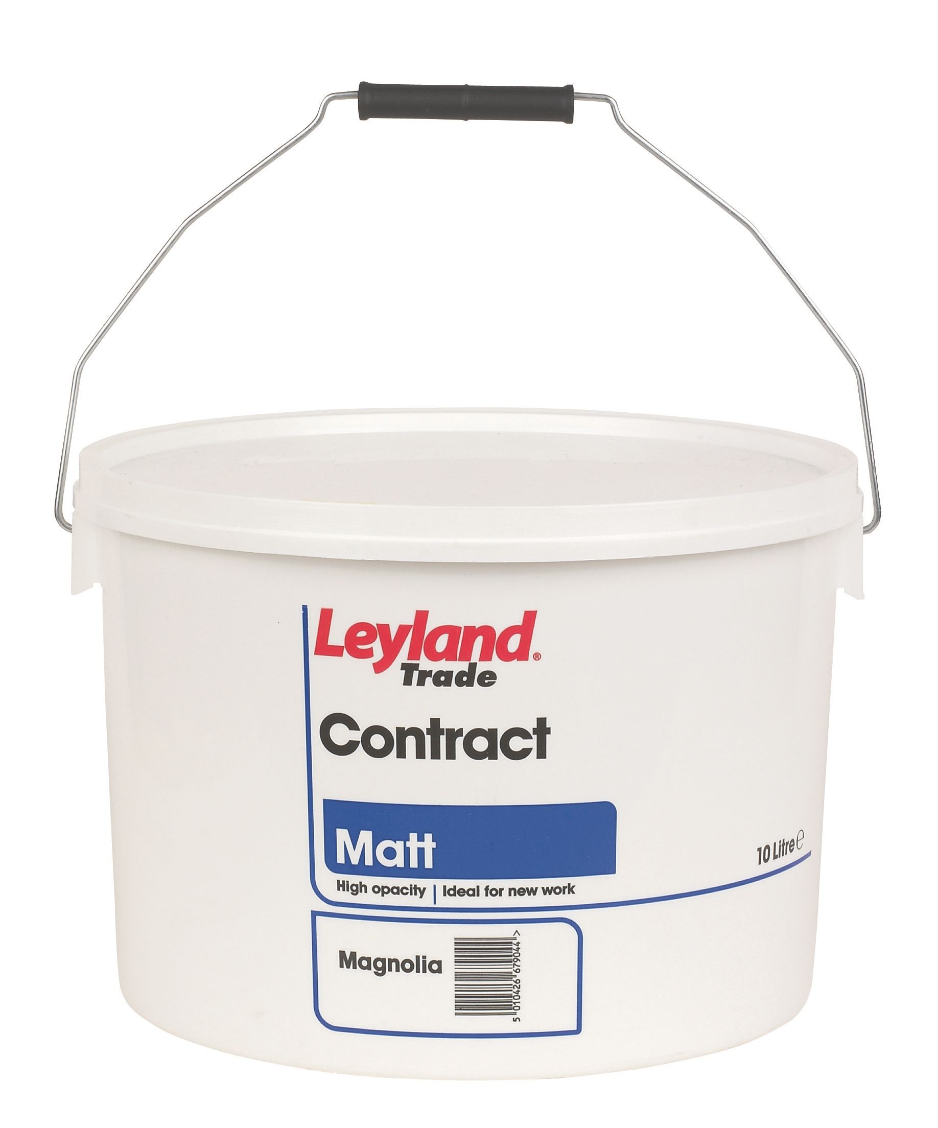 Leyland Trade Contract Magnolia Matt Emulsion paint, 10L Tradepoint