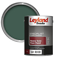 Leyland Trade Empire green Satinwood Floor & tile paint