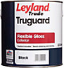 Leyland Trade Truguard Black Gloss Multi-surface paint, 2.5L