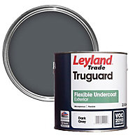 Leyland Trade Truguard Dark grey Multi-surface Metal & wood Gloss Undercoat, 2.5L