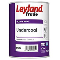 Leyland Trade White Metal & wood Undercoat, 750ml
