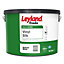 Leyland Trade White Vinyl silk Emulsion paint, 10L