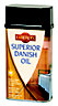 Liberon Superior Clear Satin UV resistant Danish Wood oil, 1L