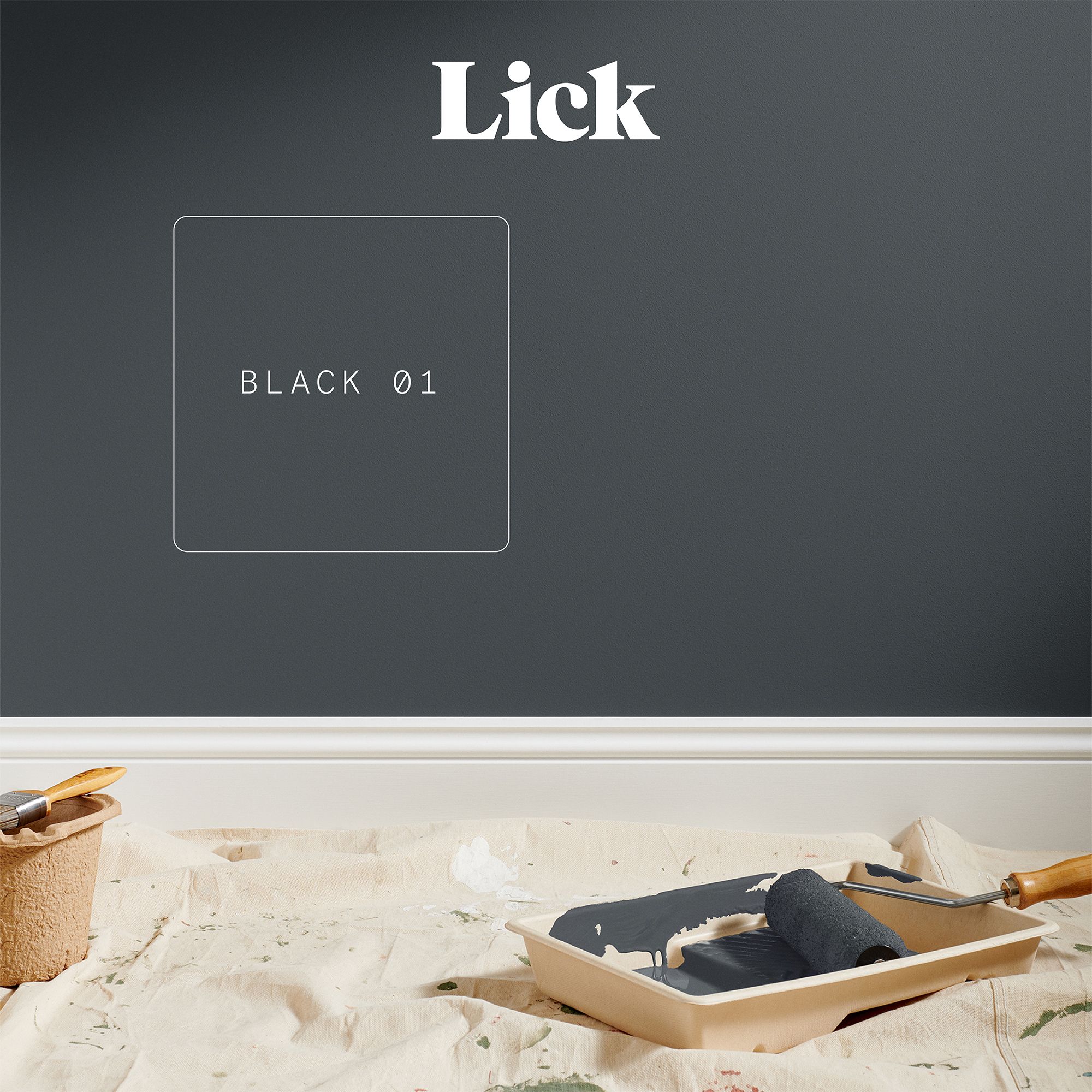 Lick Black 01 Peel & stick Tester