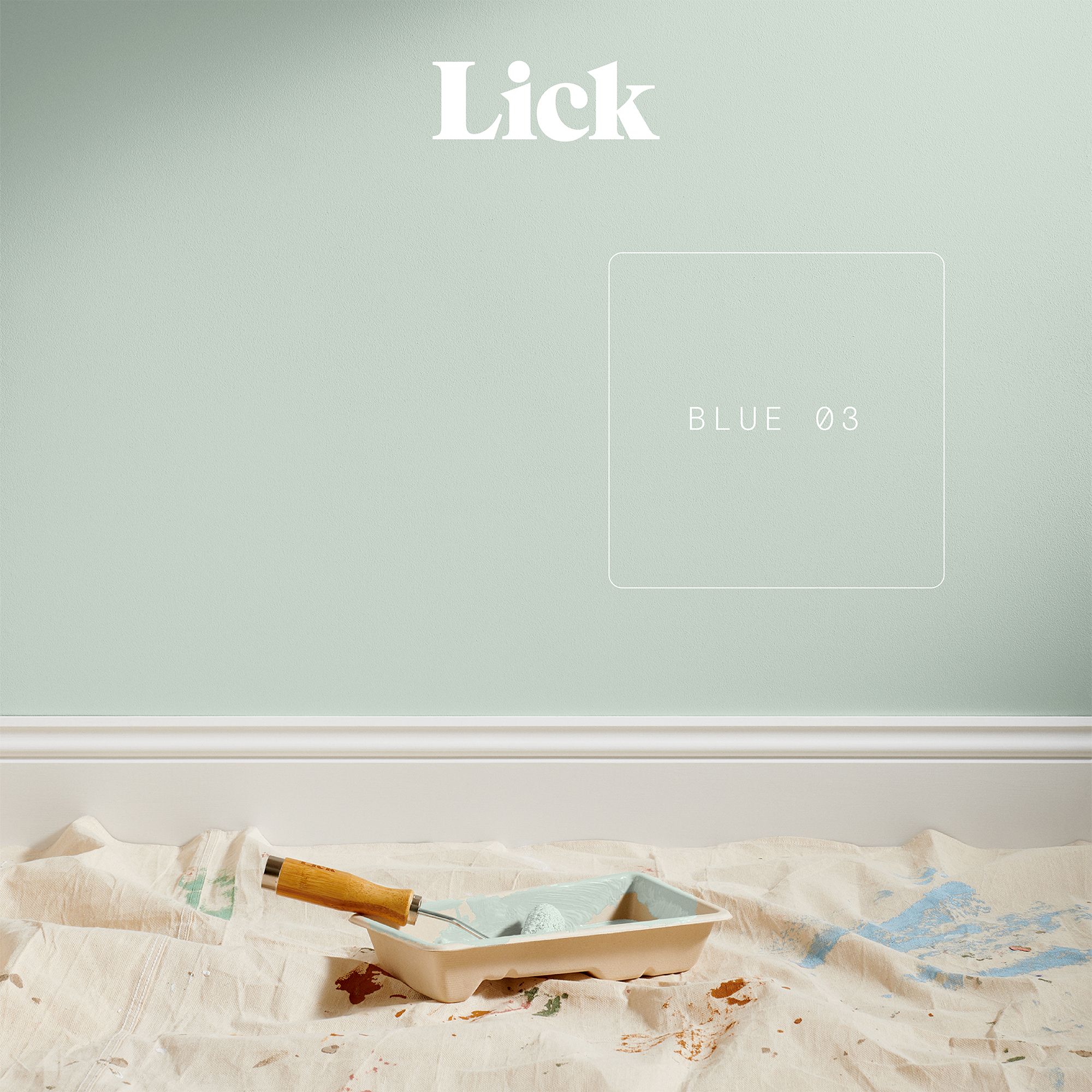 Lick Blue 03 Peel & stick Tester