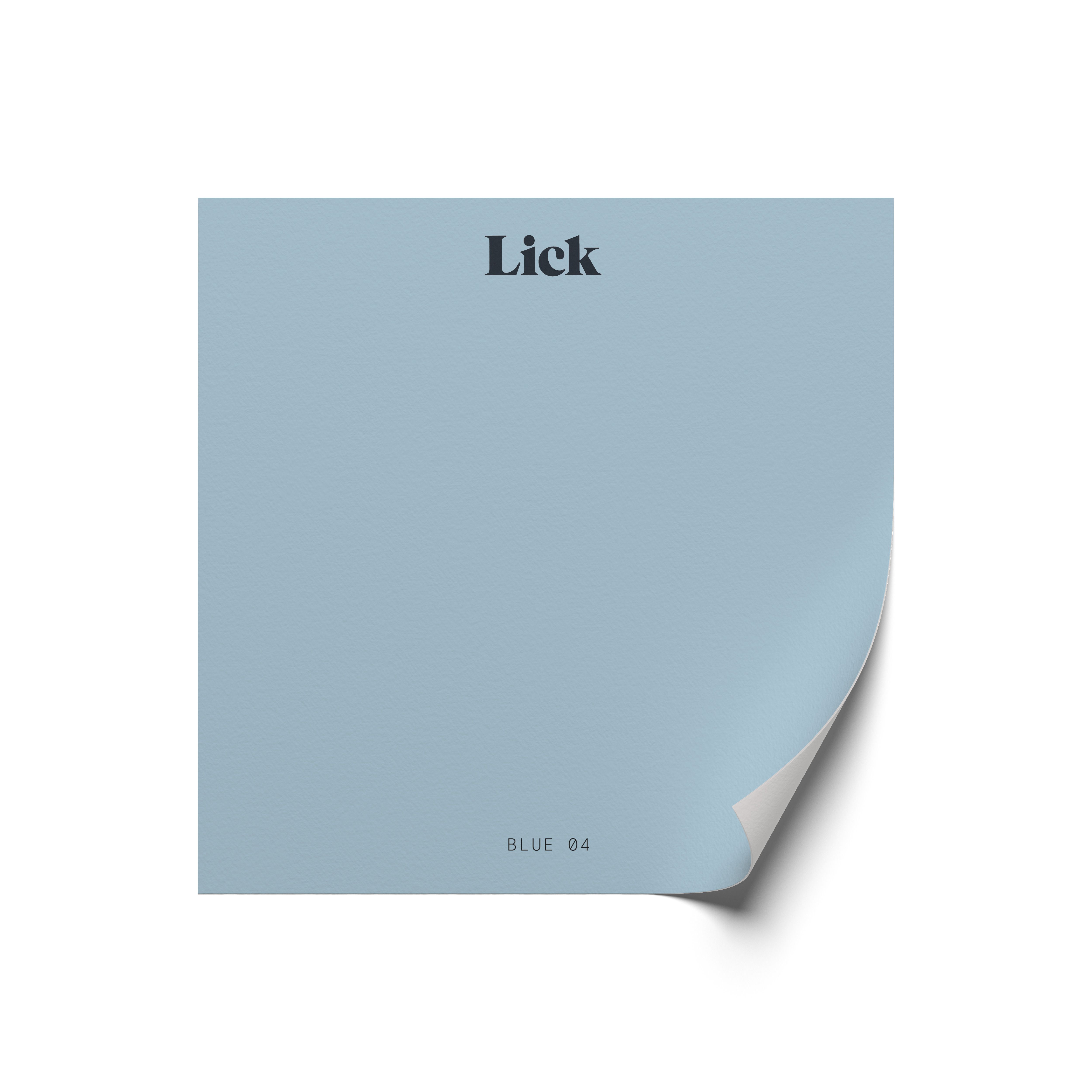 Lick Blue 04 Peel & stick Tester