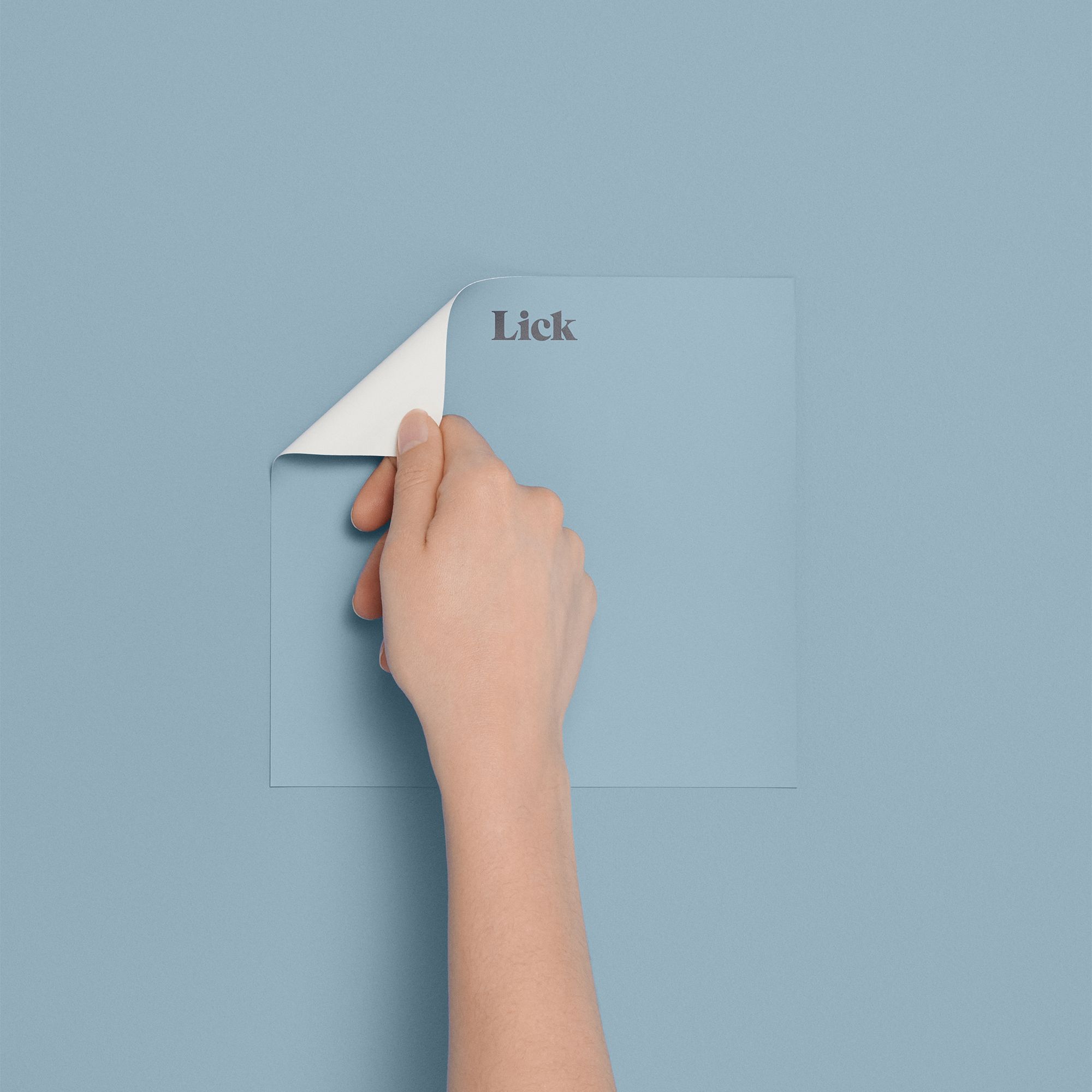 Lick Blue 04 Peel & stick Tester