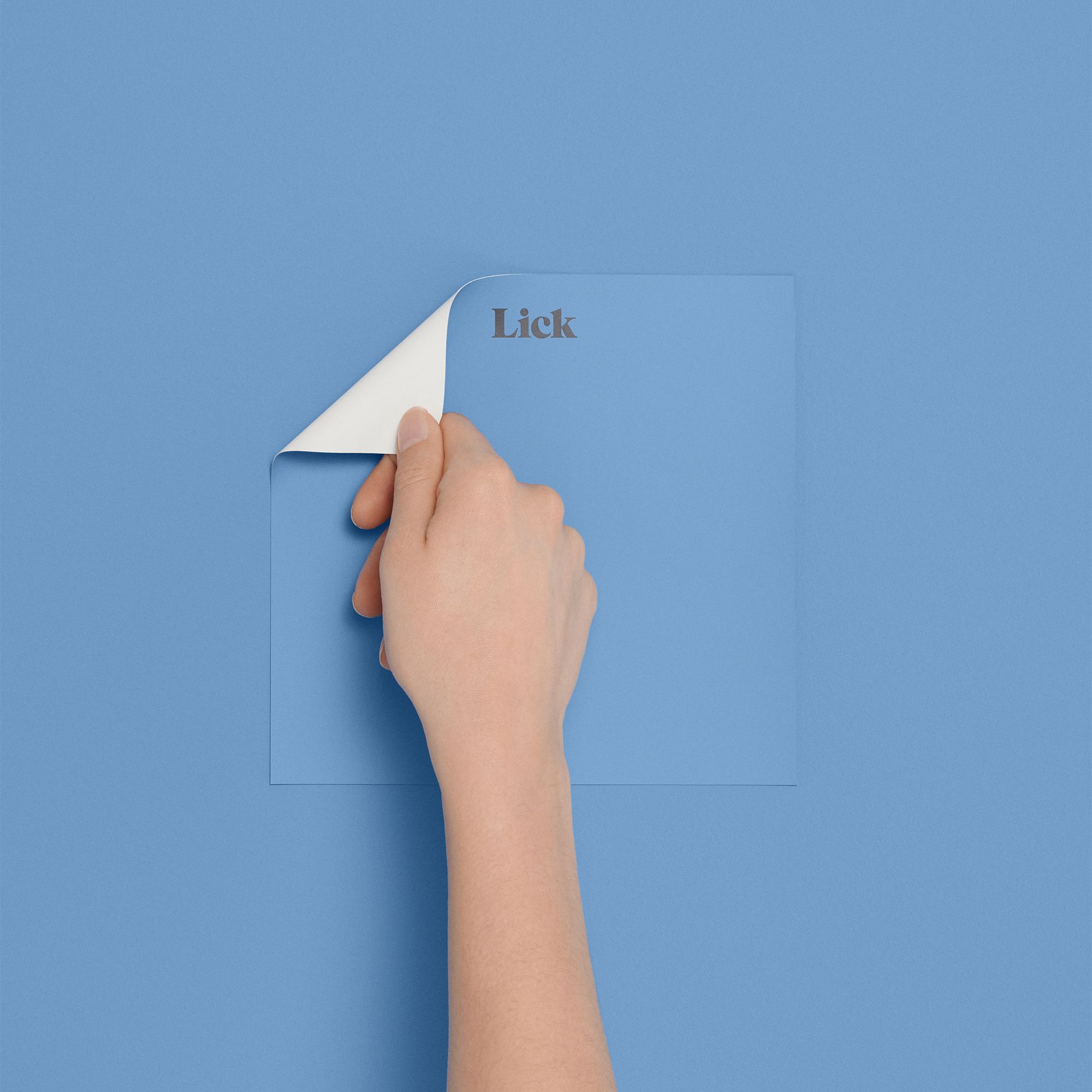 Lick Blue 10 Peel & stick Tester