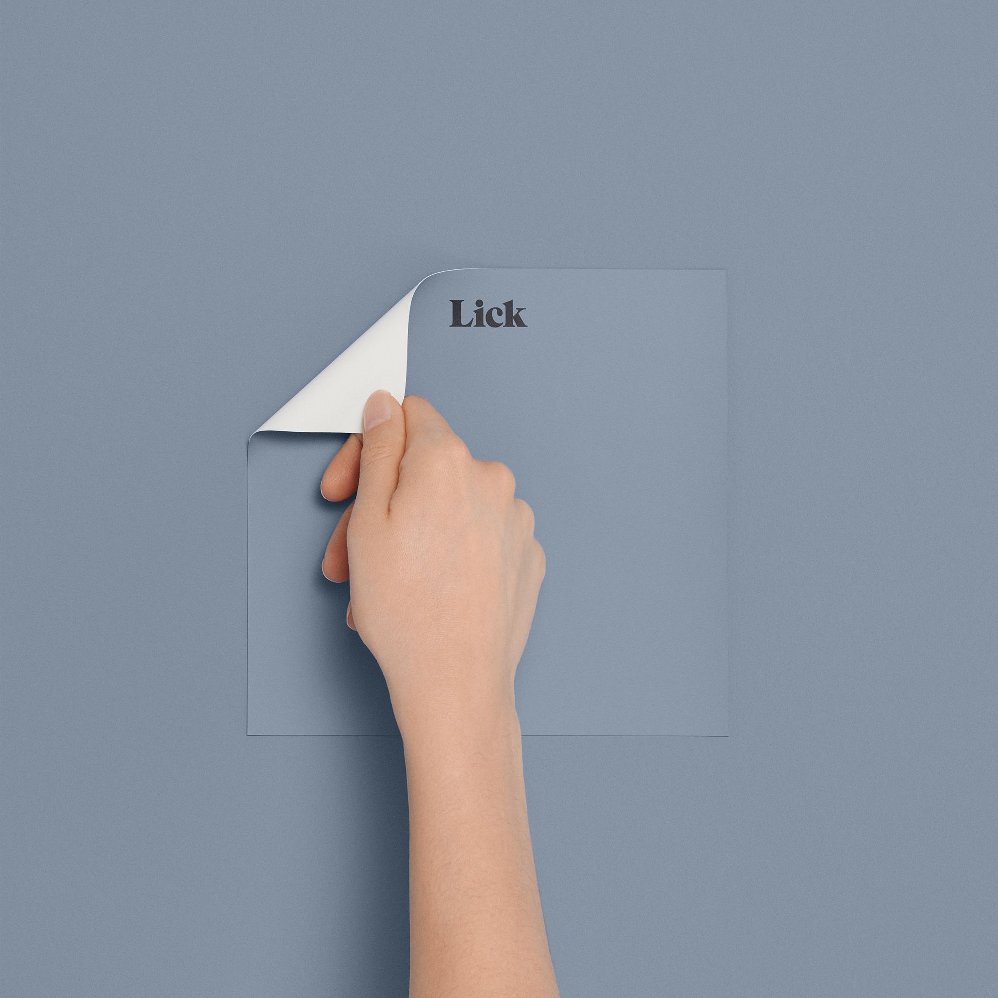 Lick Blue 17 Peel & stick Tester