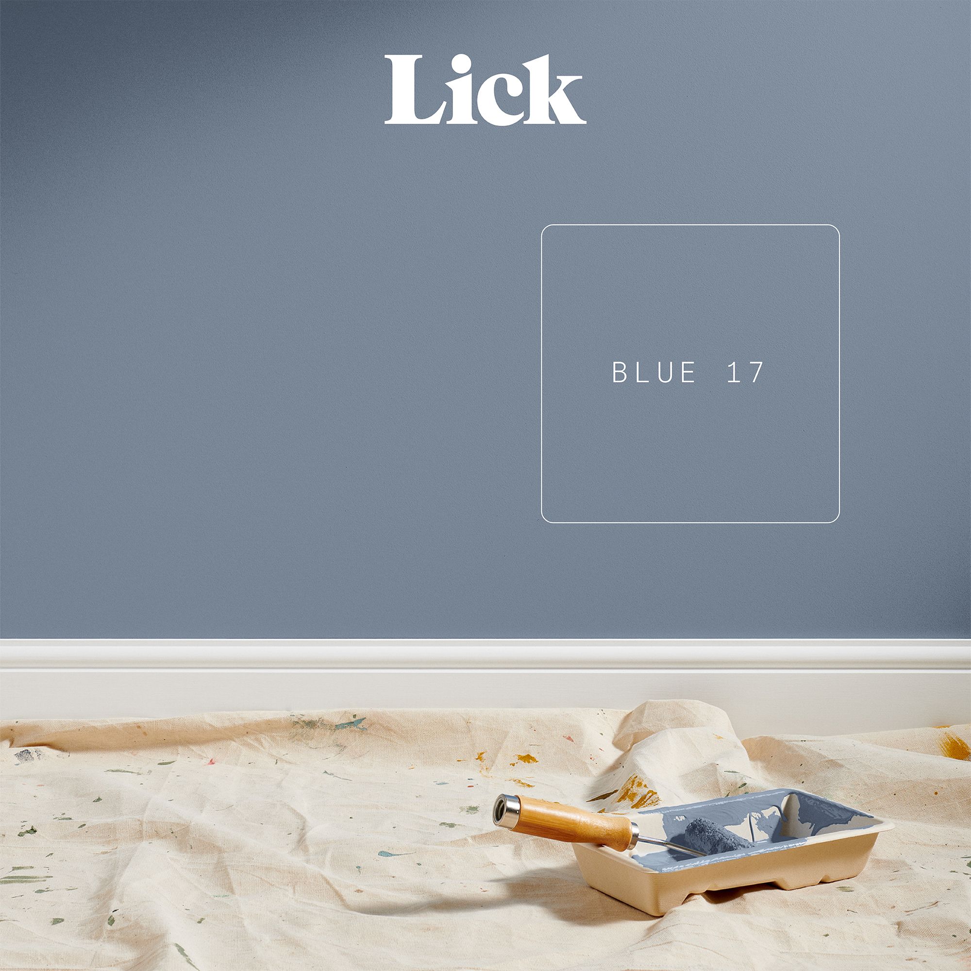 Lick Blue 17 Peel & stick Tester