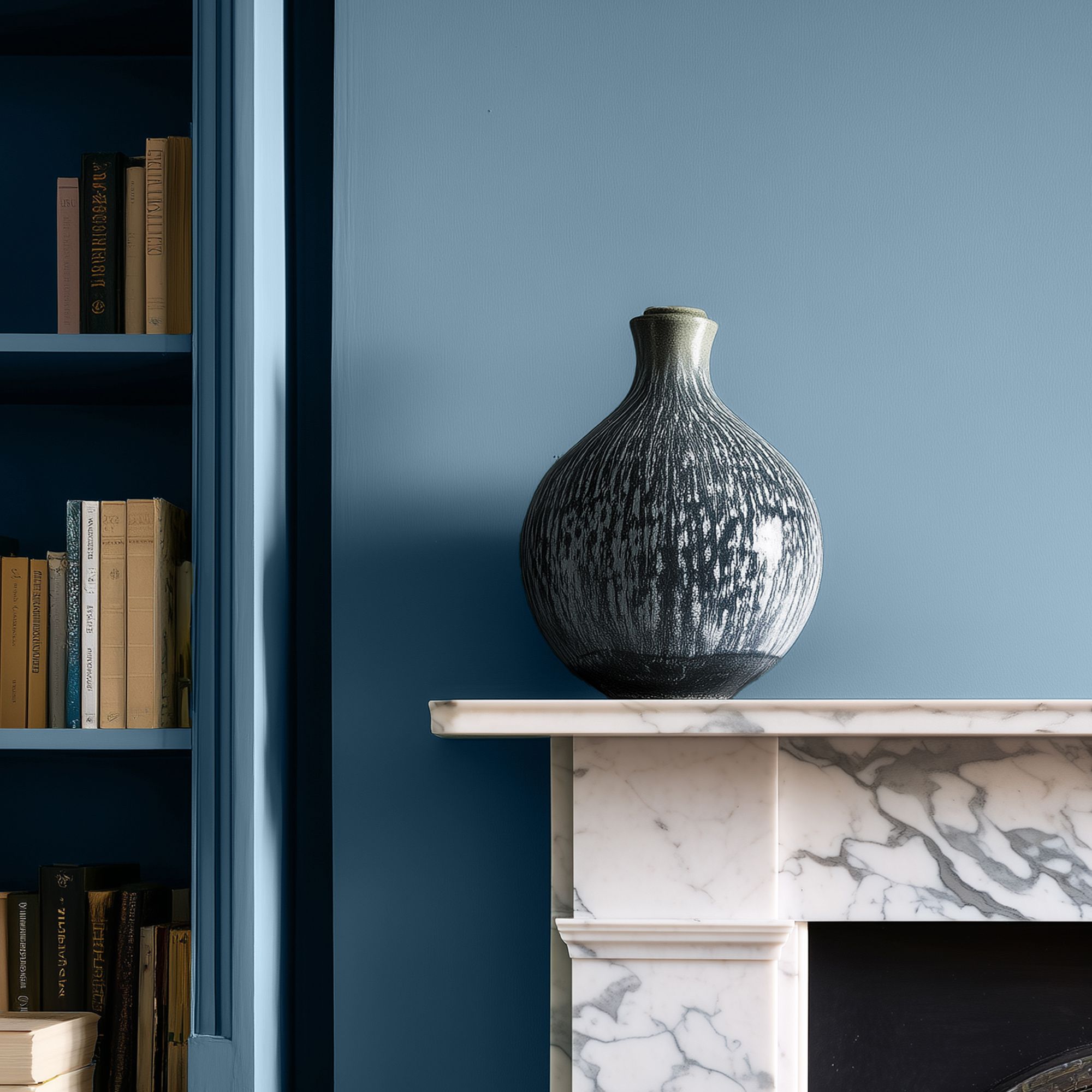Lick Blue 18 Eggshell Emulsion paint, 2.5L