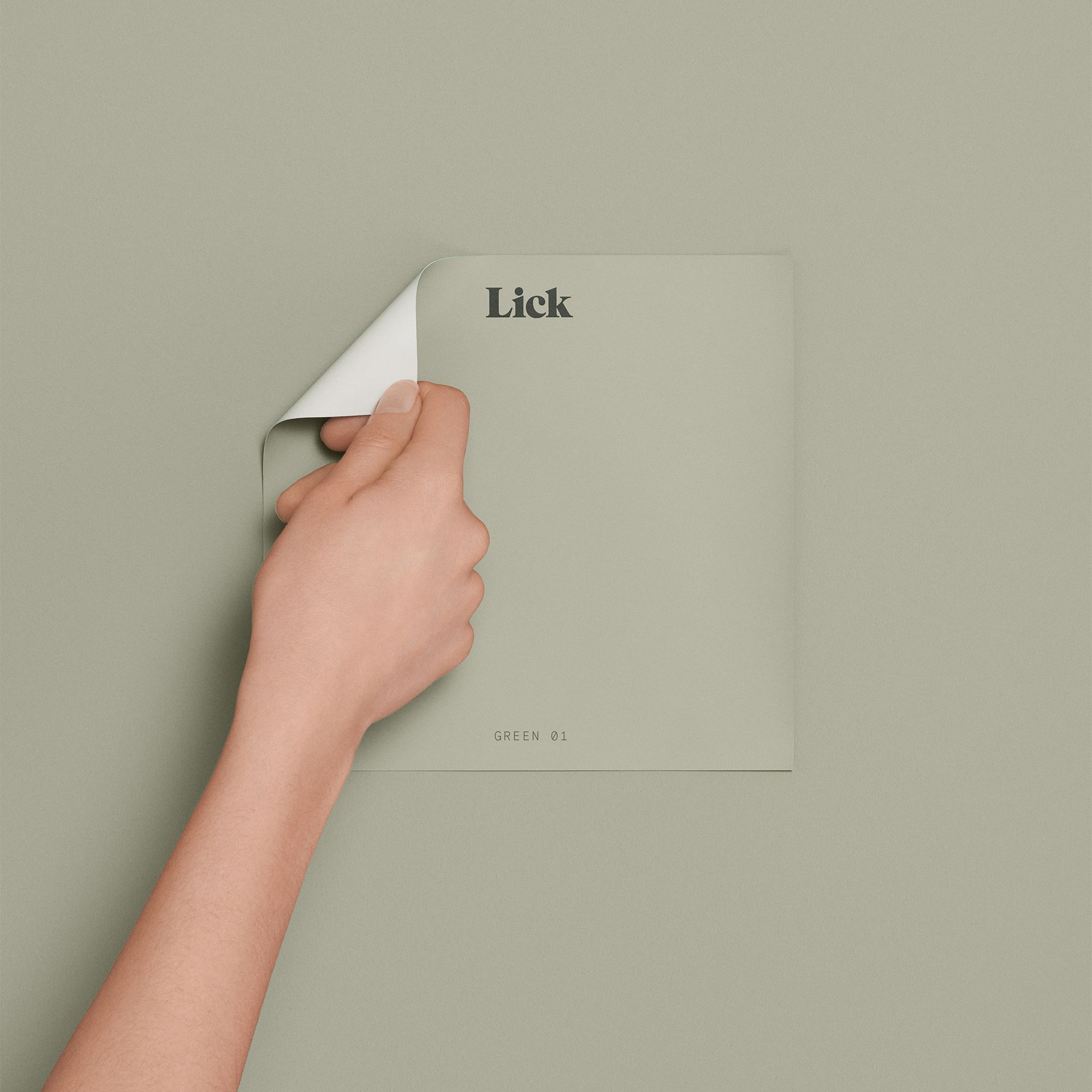 Lick Beige 03 Peel & stick Tester