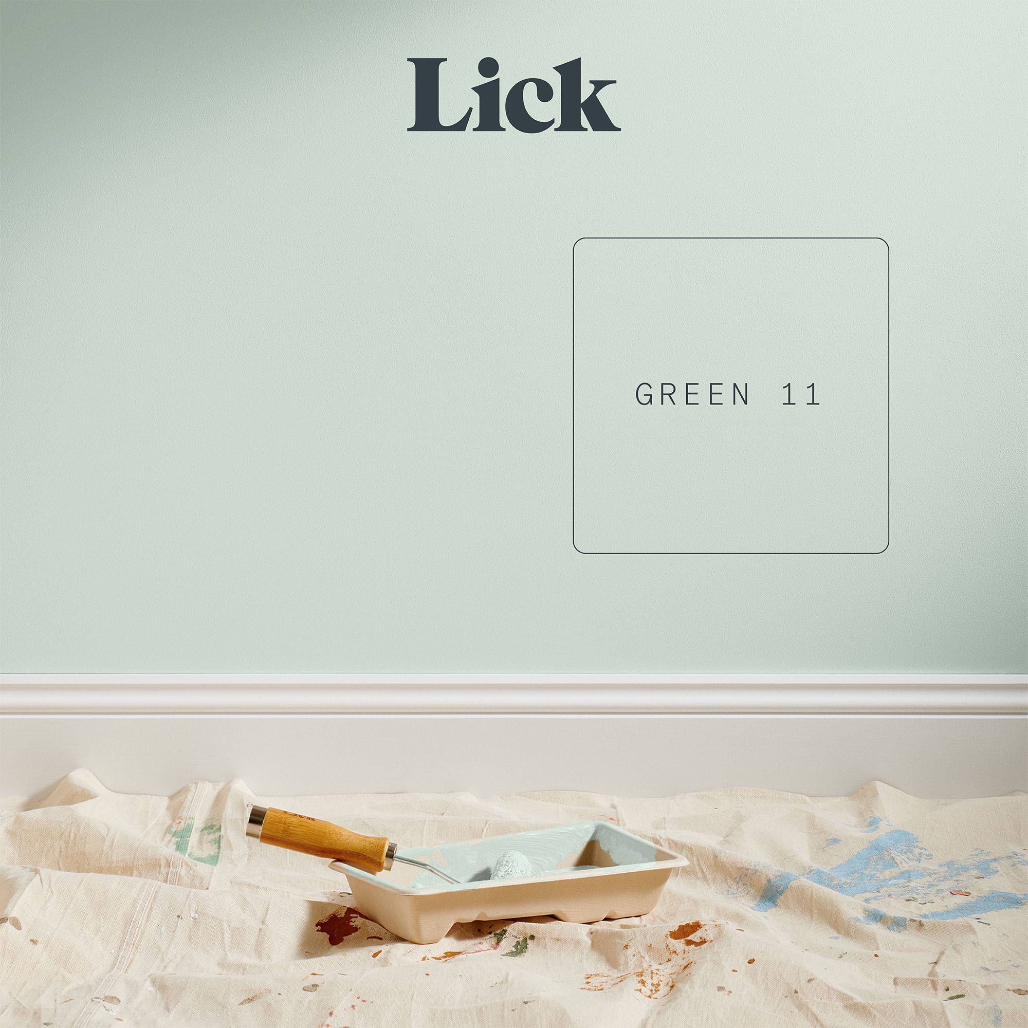 Lick Green 11 Peel & stick Tester