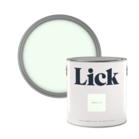 Lick Green 12 Eggshell Emulsion paint, 2.5L