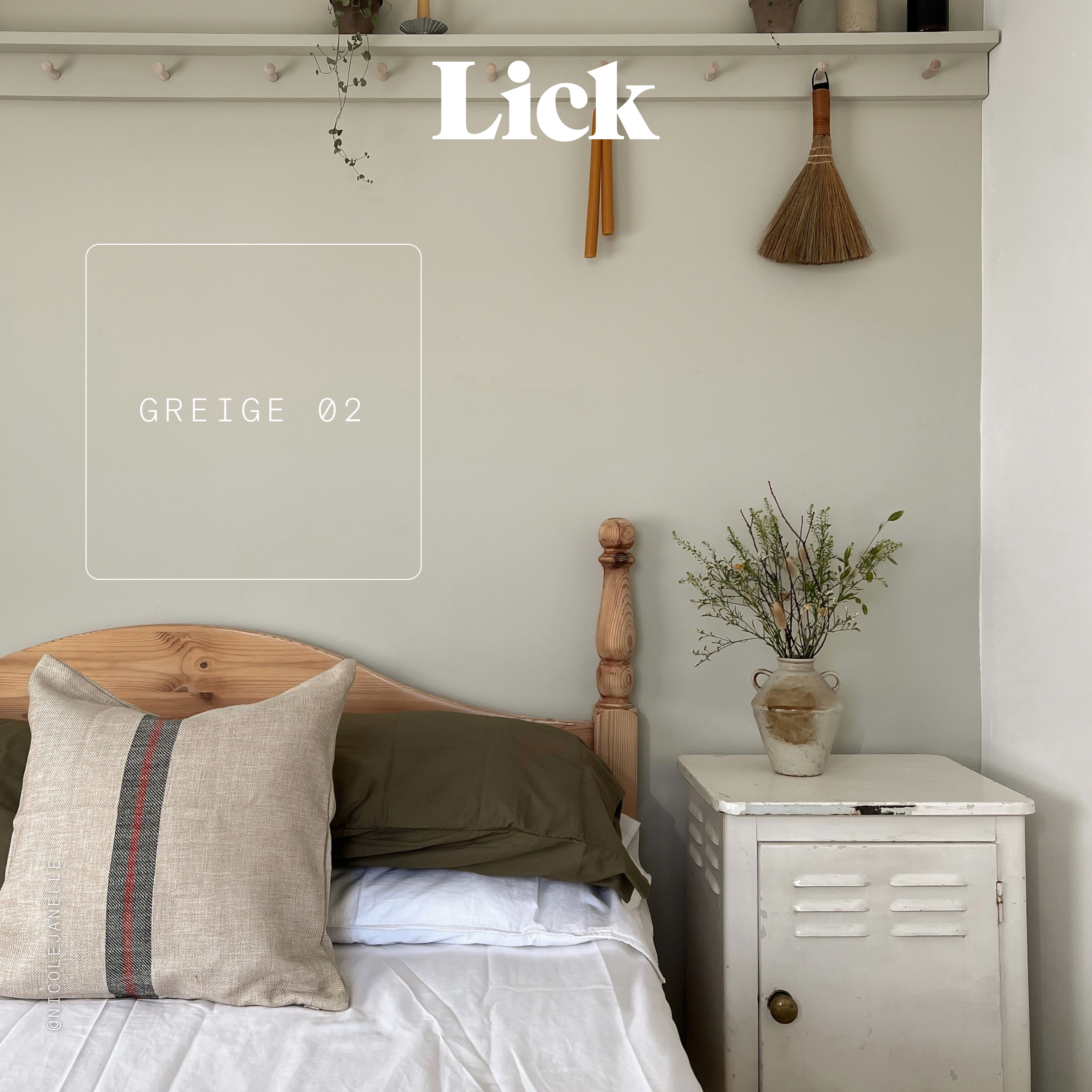Lick Greige 02 Matt Emulsion paint, 2.5L