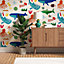 Lick Multicolour Marine 02 Textured Wallpaper
