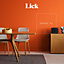 Lick Orange 01 Peel & stick Tester