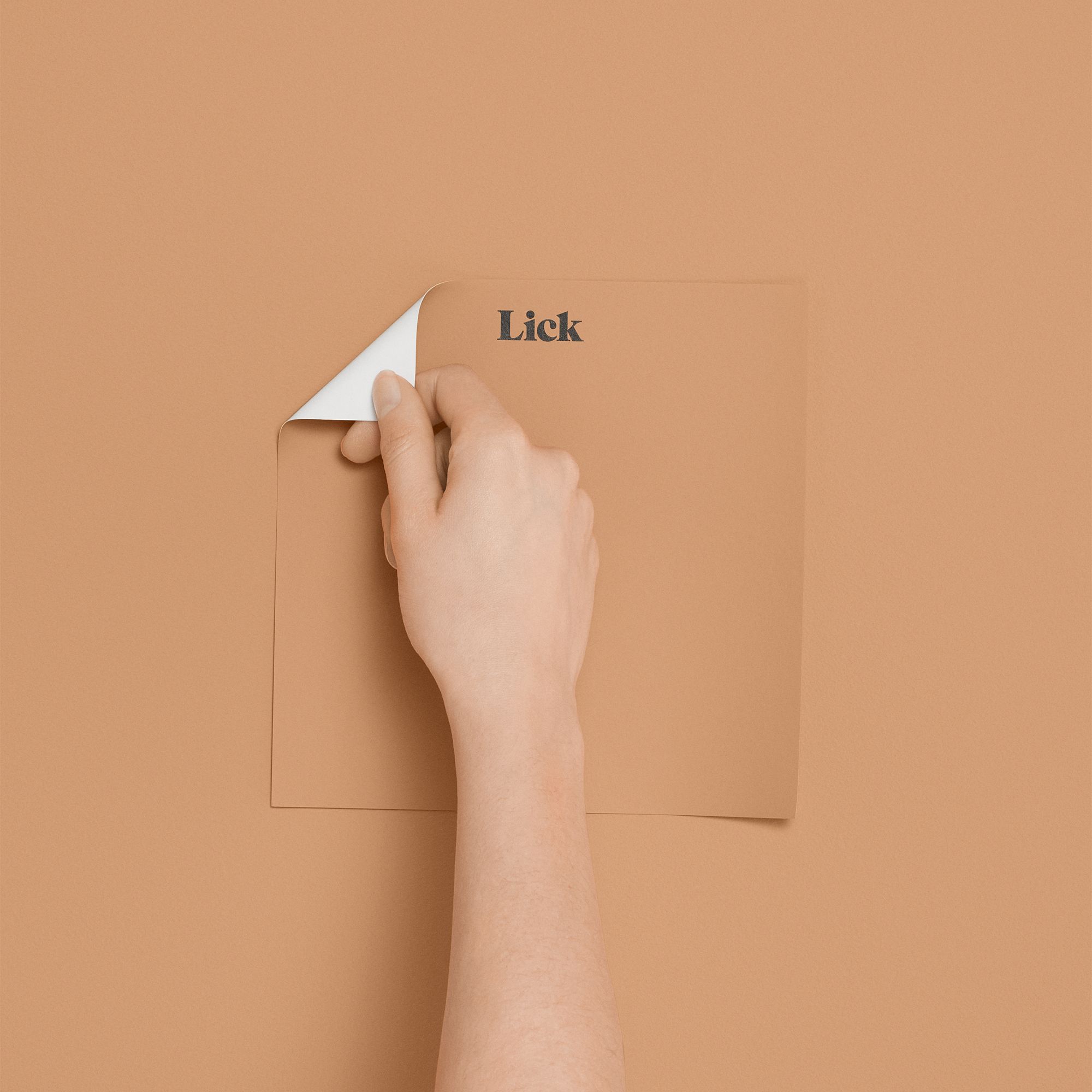 Lick Orange 03 Peel & stick Tester